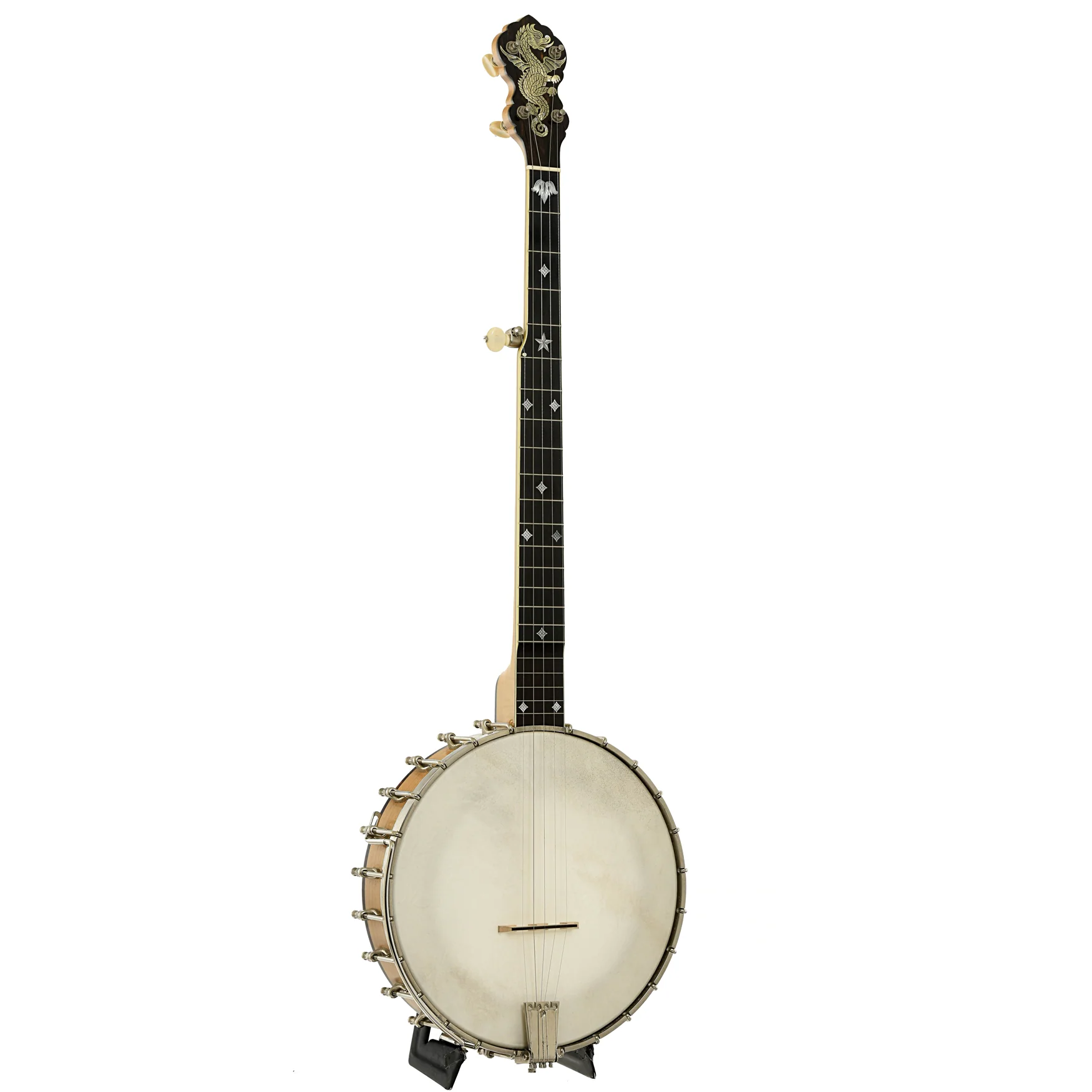 Bart Reiter FF Professional Custom Open Back Banjo (1989) - Image 3