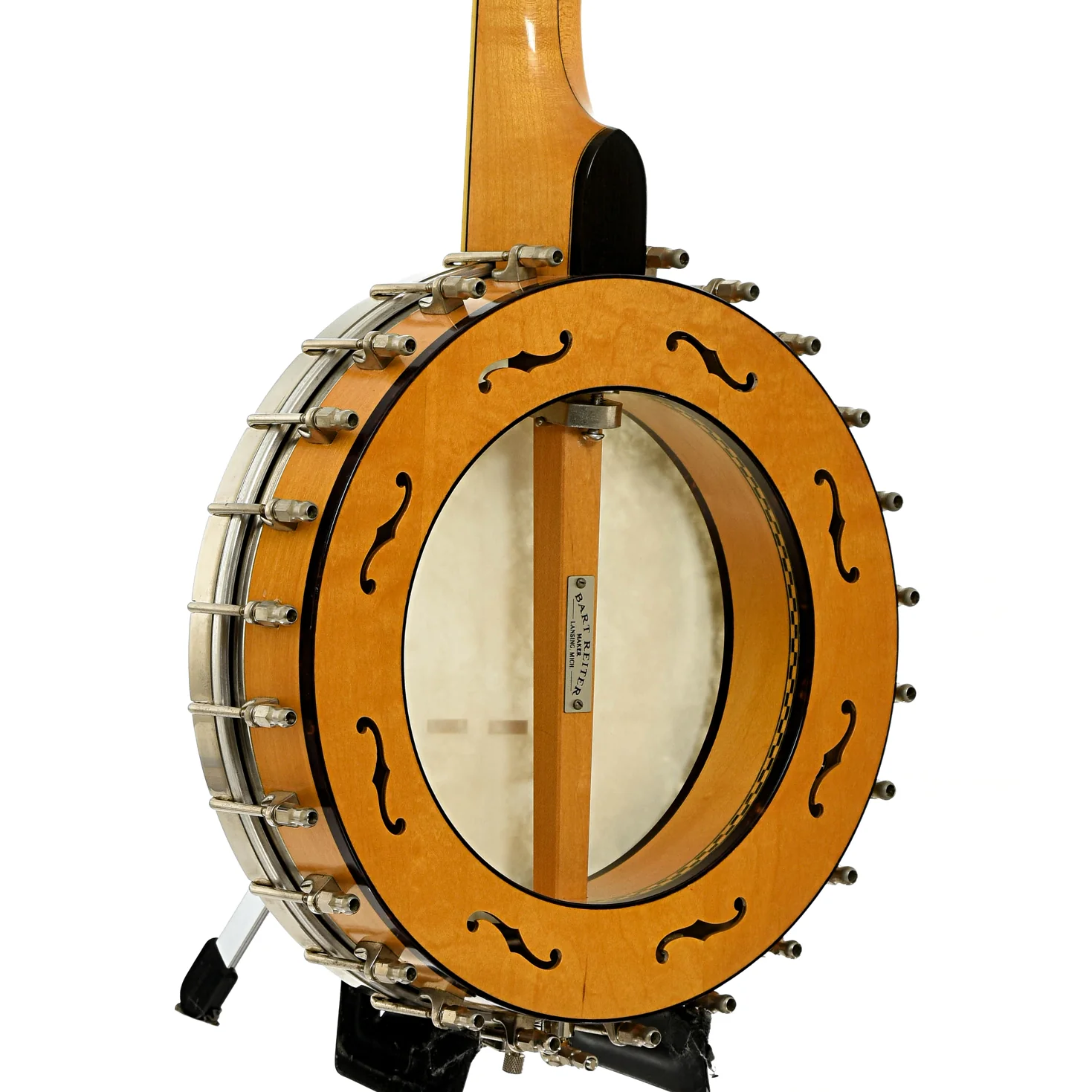 Bart Reiter FF Professional Open Back Banjo (1997) - Image 12