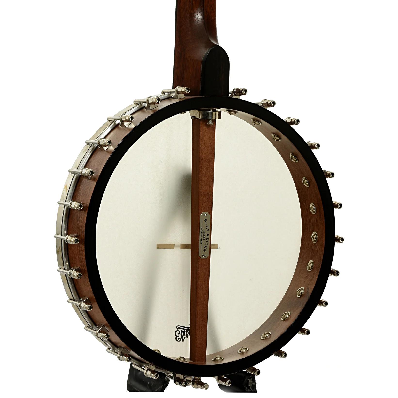 Bart Reiter Round Peak 12" Open Back Banjo (2011) - Image 12