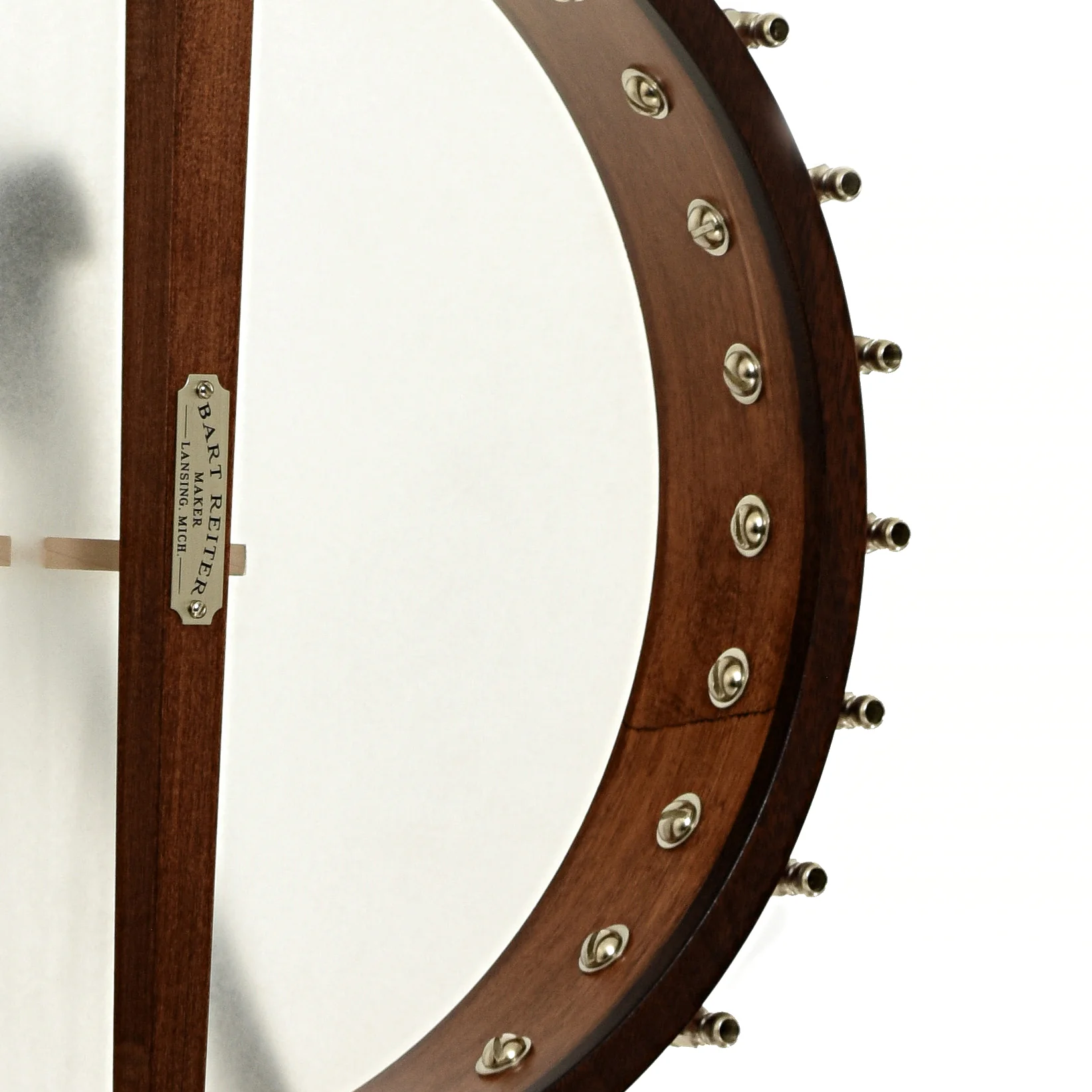 Bart Reiter Round Peak Open Back Banjo (2013) - Image 11
