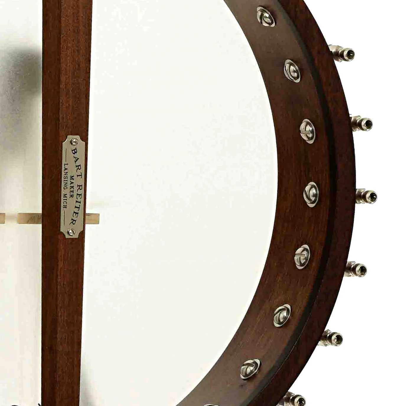 Bart Reiter Round Peak Open Back Banjo (2019) - Image 13