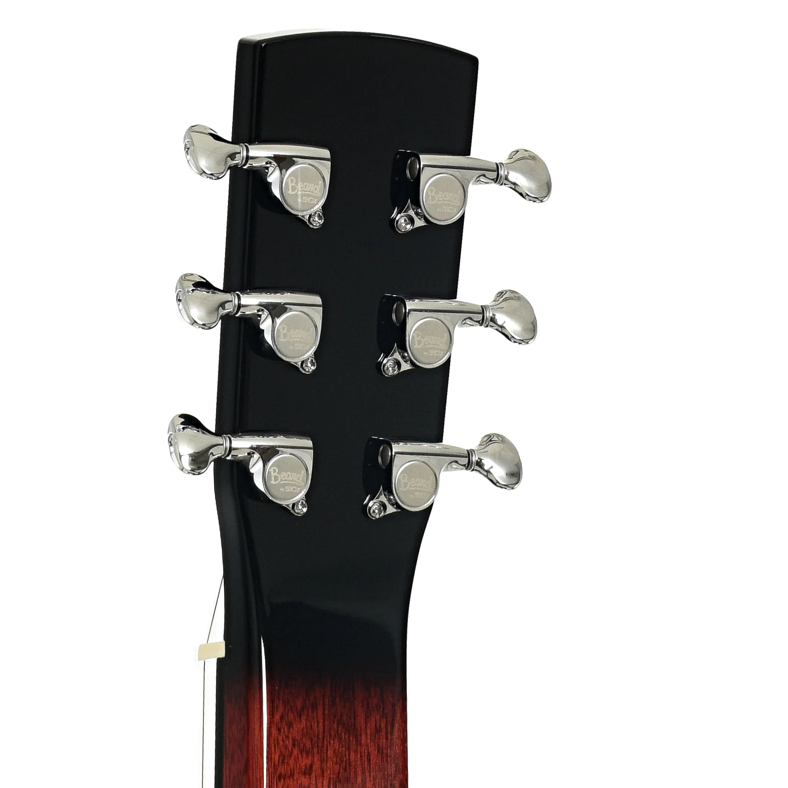 Beard Belle Squareneck Resonator Guitar & Case, Fan Coverplate - Image 9