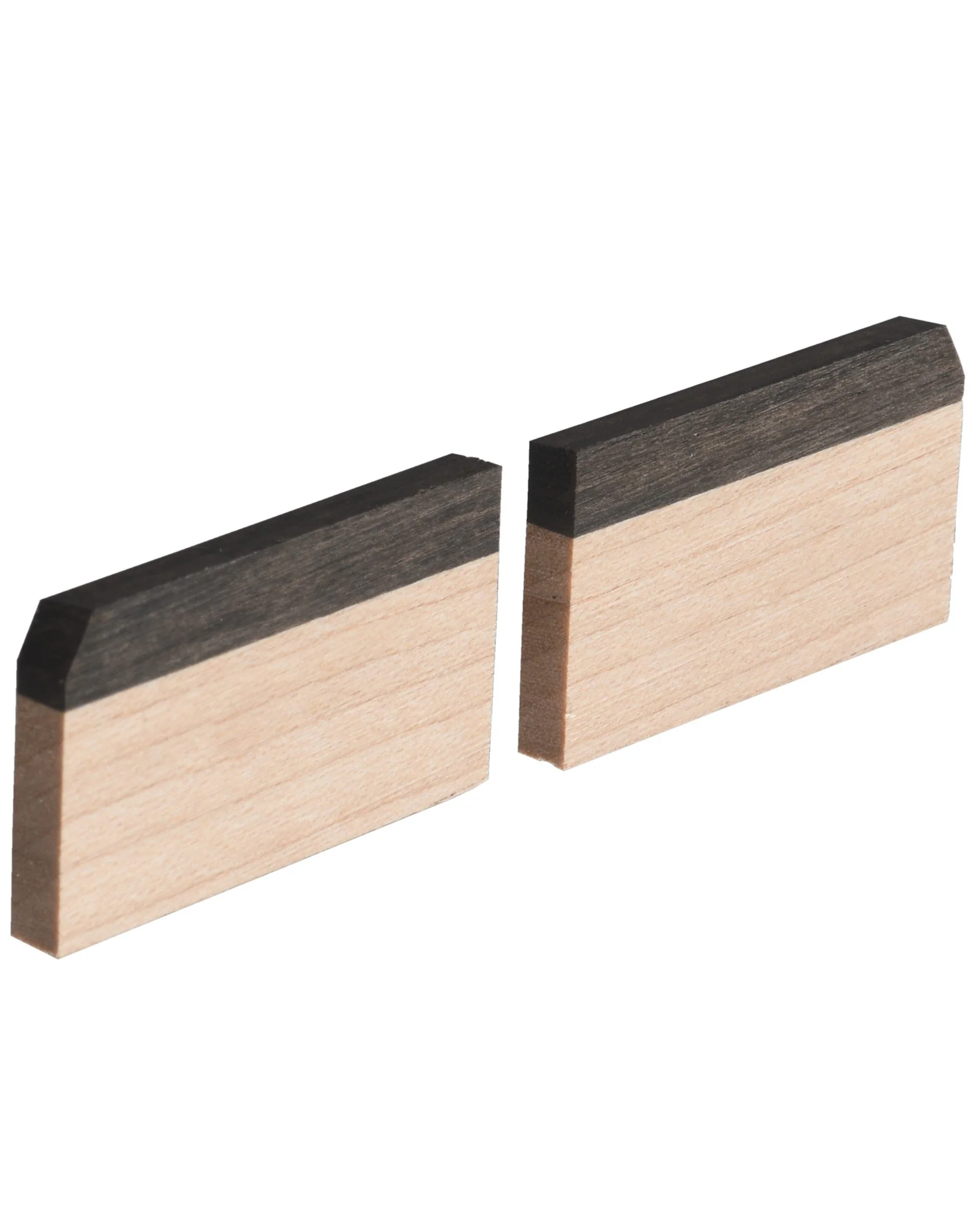 Beard Ebony-Tipped Maple Saddle Set