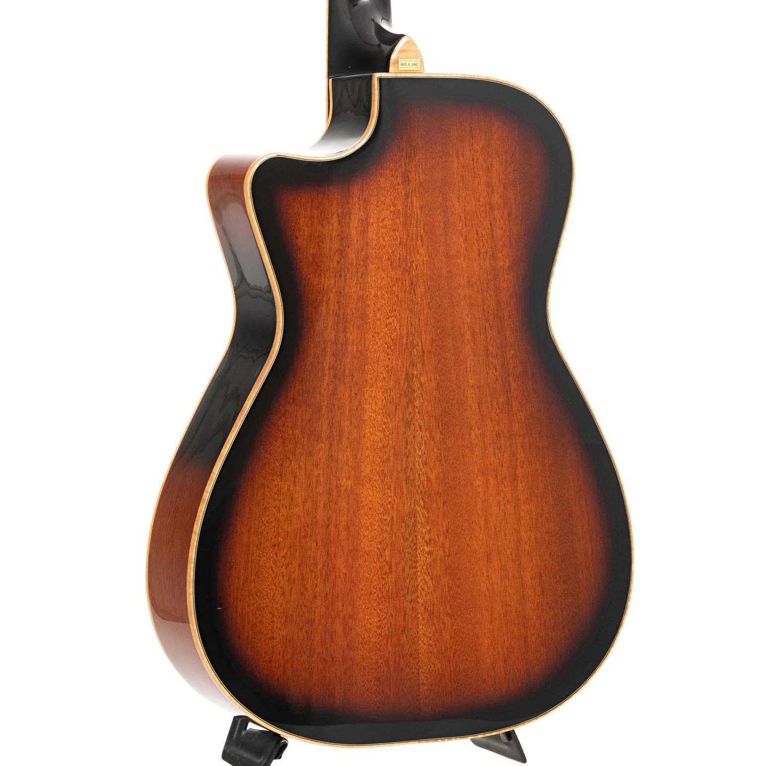 Beard Gold Tone PBR-CA Mahogany Cutaway Resophonic Guitar & Case - Image 10