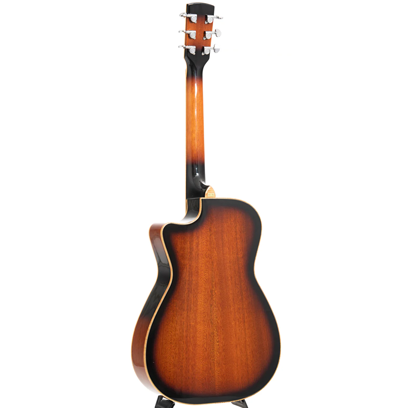 Beard Gold Tone PBR-CA Mahogany Cutaway Resophonic Guitar & Case - Image 12