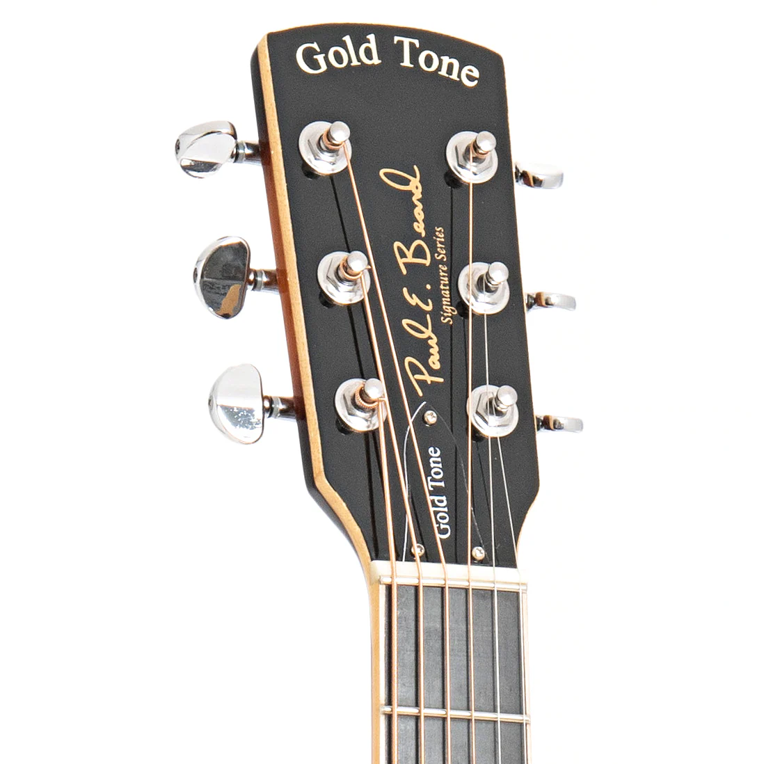 Beard Gold Tone PBR-CA Mahogany Cutaway Resophonic Guitar & Case - Image 7
