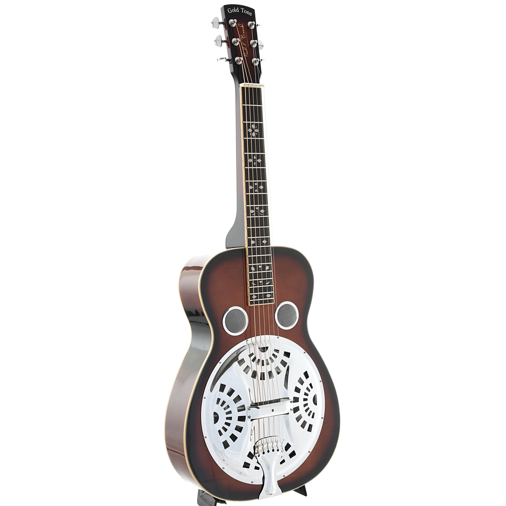 Gold Tone Beard PBS-D Squareneck Resonator Acoustic Guitar & Case - Image 4