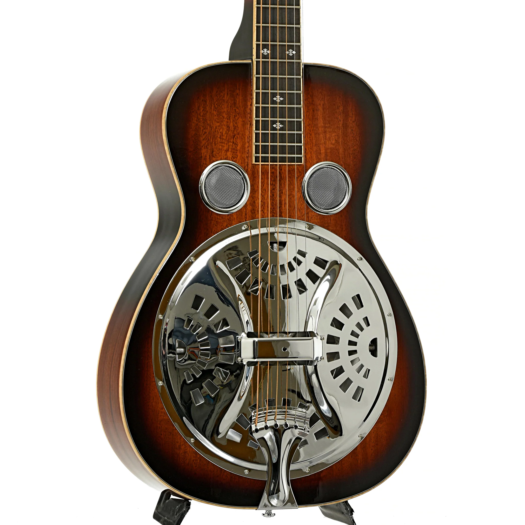 Gold Tone Beard PBS-M Squareneck Resonator Acoustic Guitar & Case - Image 3