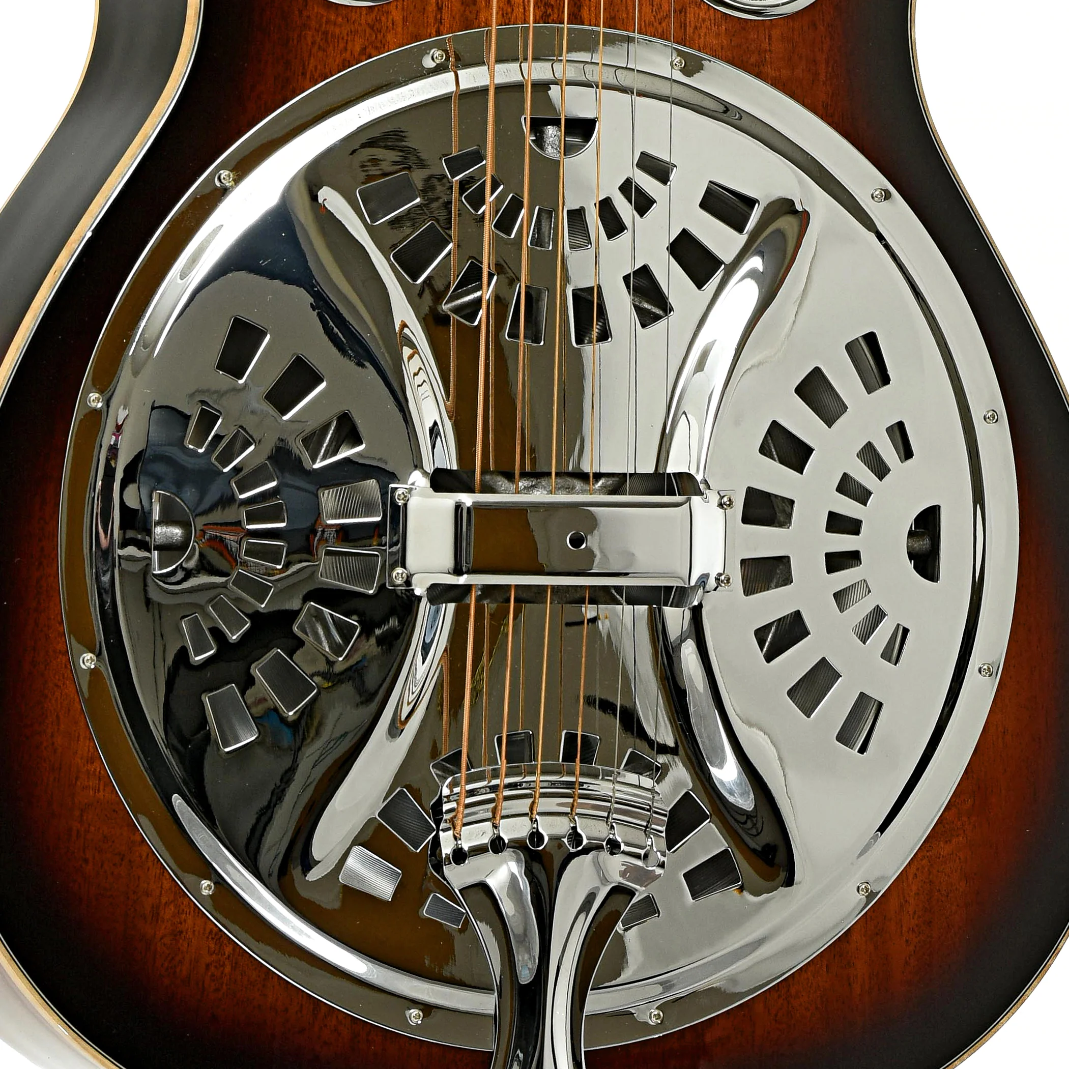 Gold Tone Beard PBS-M Squareneck Resonator Acoustic Guitar & Case - Image 6