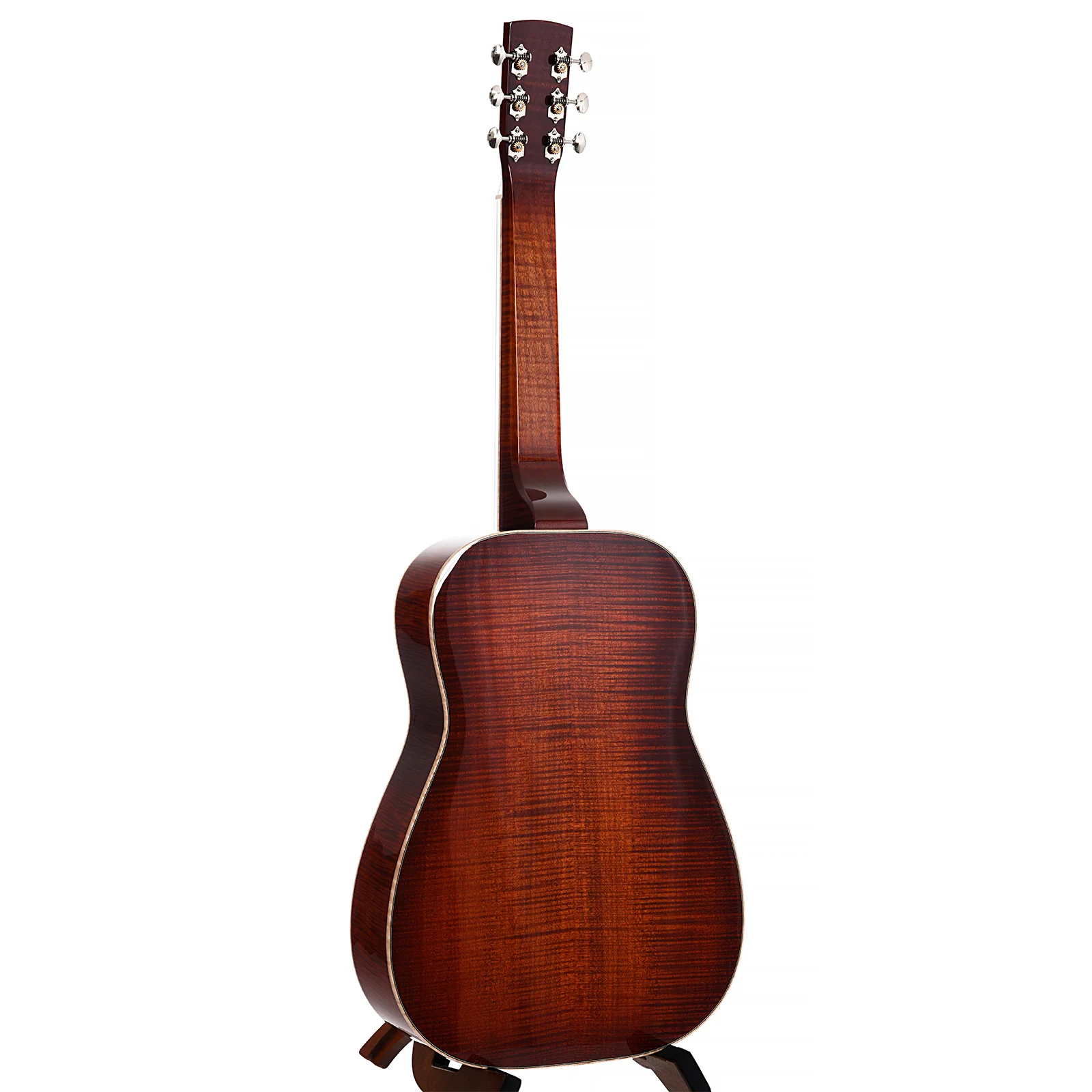 Beard Maple E Standard Squareneck Resonator Guitar & Case, Amber Sunburst - Image 10