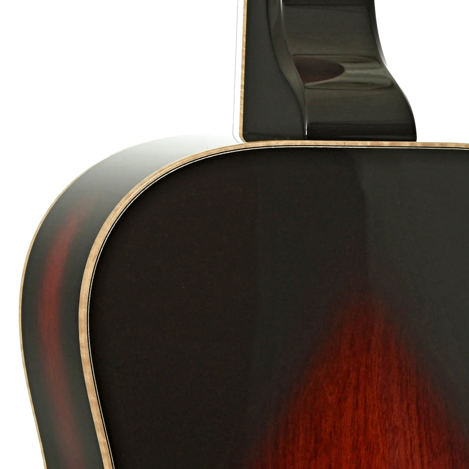 Beard "Mike Auldridge" MA-6 Squareneck Resonator Guitar, Scarlet Sunburst - Image 10