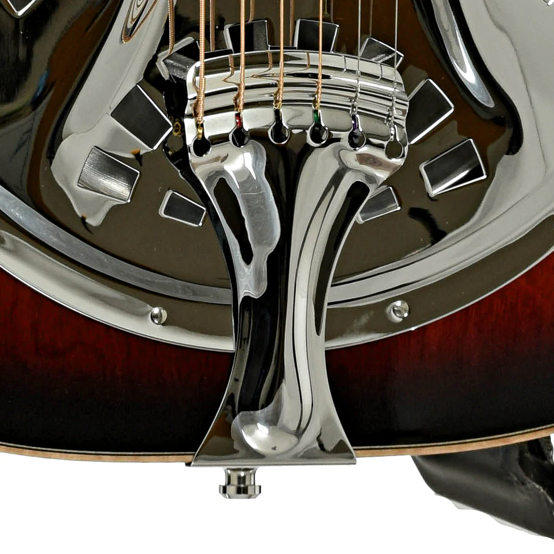 Beard "Mike Auldridge" MA-6 Squareneck Resonator Guitar, Scarlet Sunburst - Image 5
