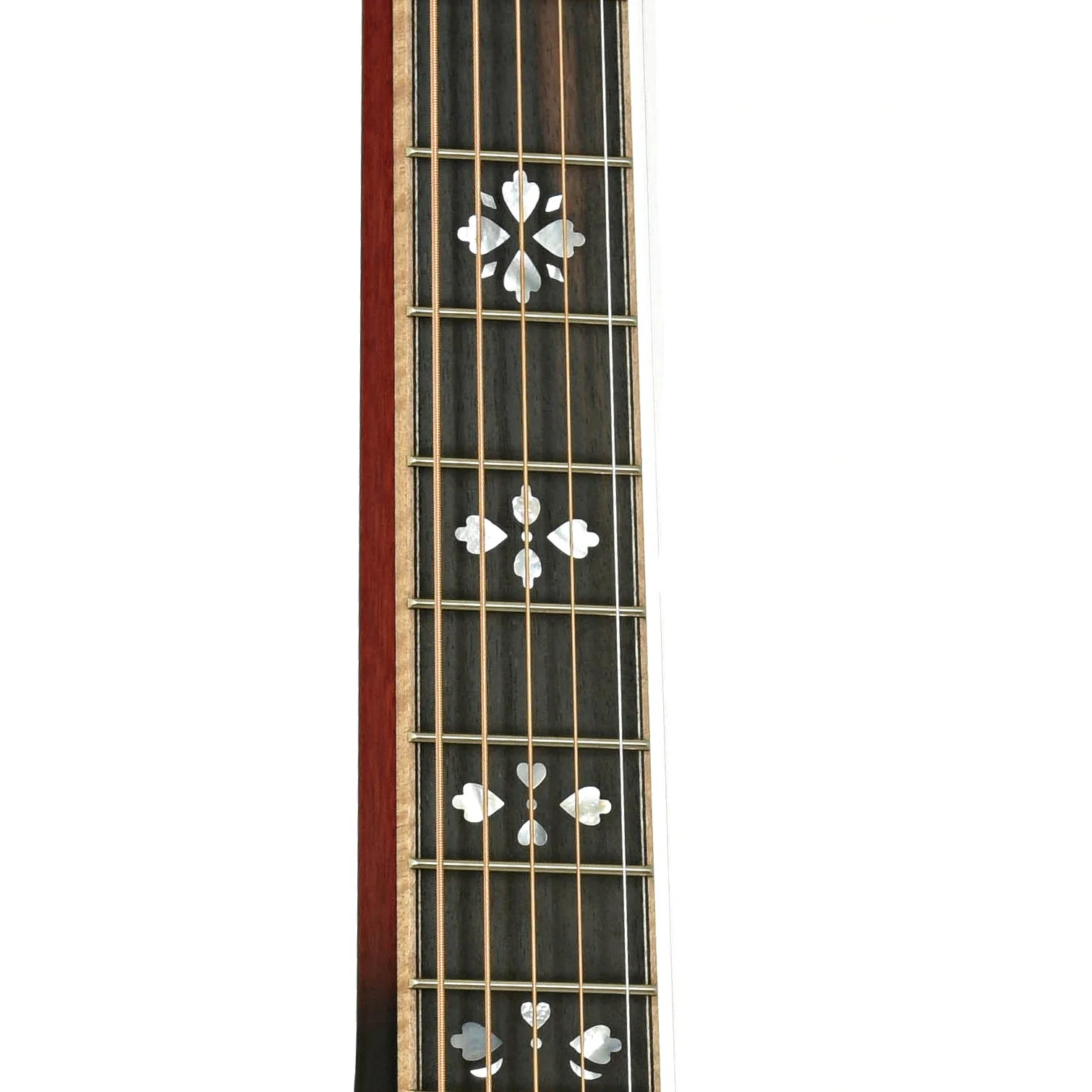 Beard "Mike Auldridge" MA-6 Squareneck Resonator Guitar, Scarlet Sunburst - Image 7