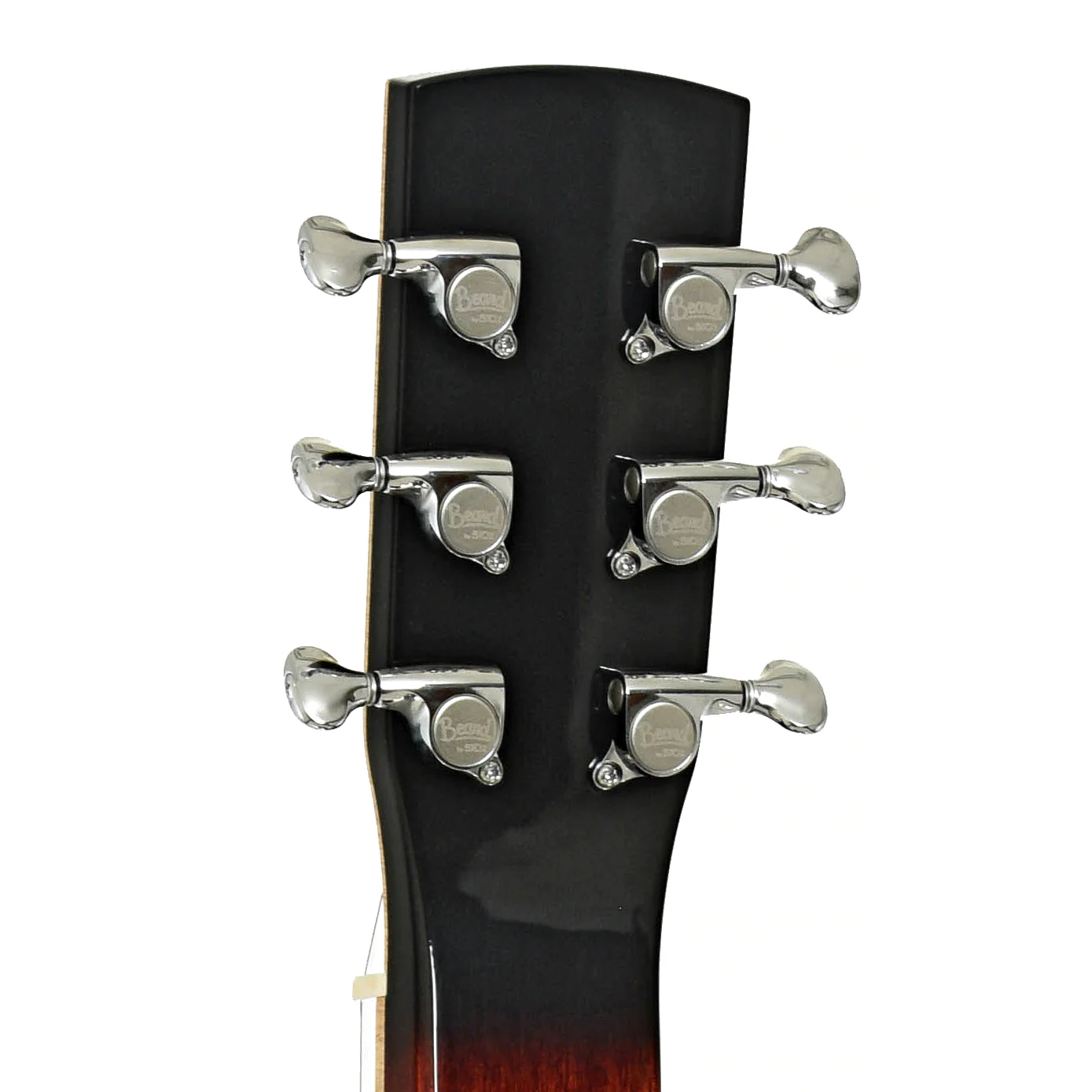 Beard "Mike Auldridge" MA-6 Squareneck Resonator Guitar, Scarlet Sunburst - Image 9