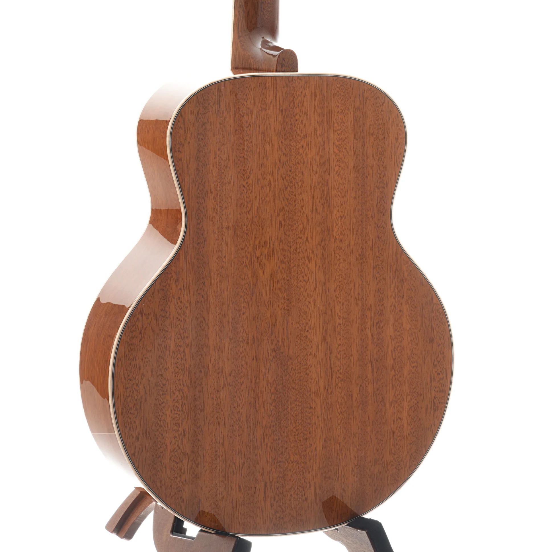 Beard Odyssey A-Model Roundneck Resonator Guitar & Case, Natural Finish - Image 11