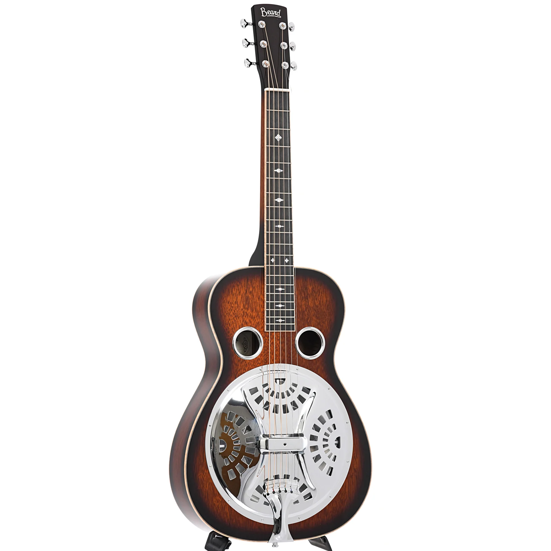 Beard Standard R-Model Squareneck Resonator Guitar & Case - Image 11