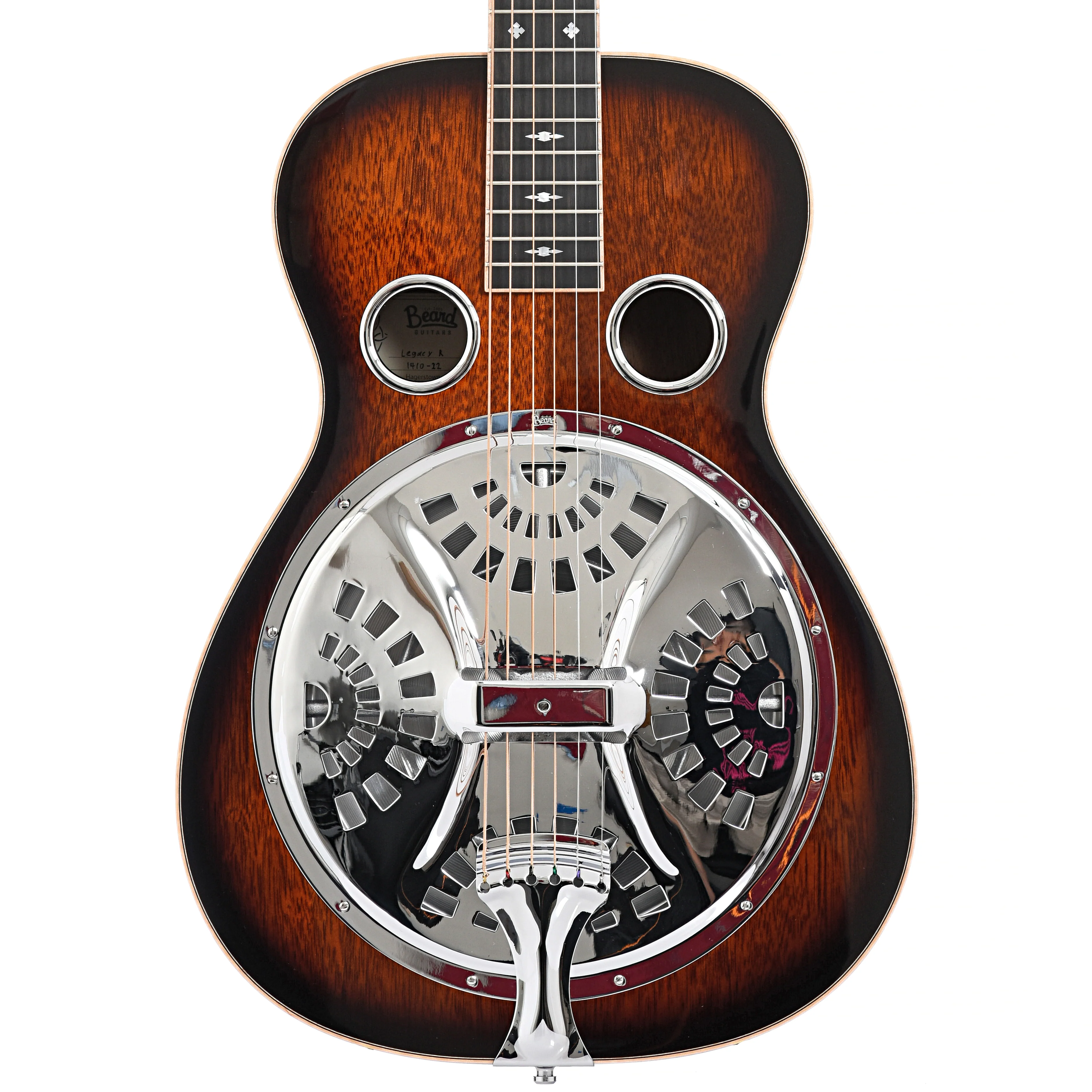 Beard Standard R-Model Squareneck Resonator Guitar & Case - Image 2