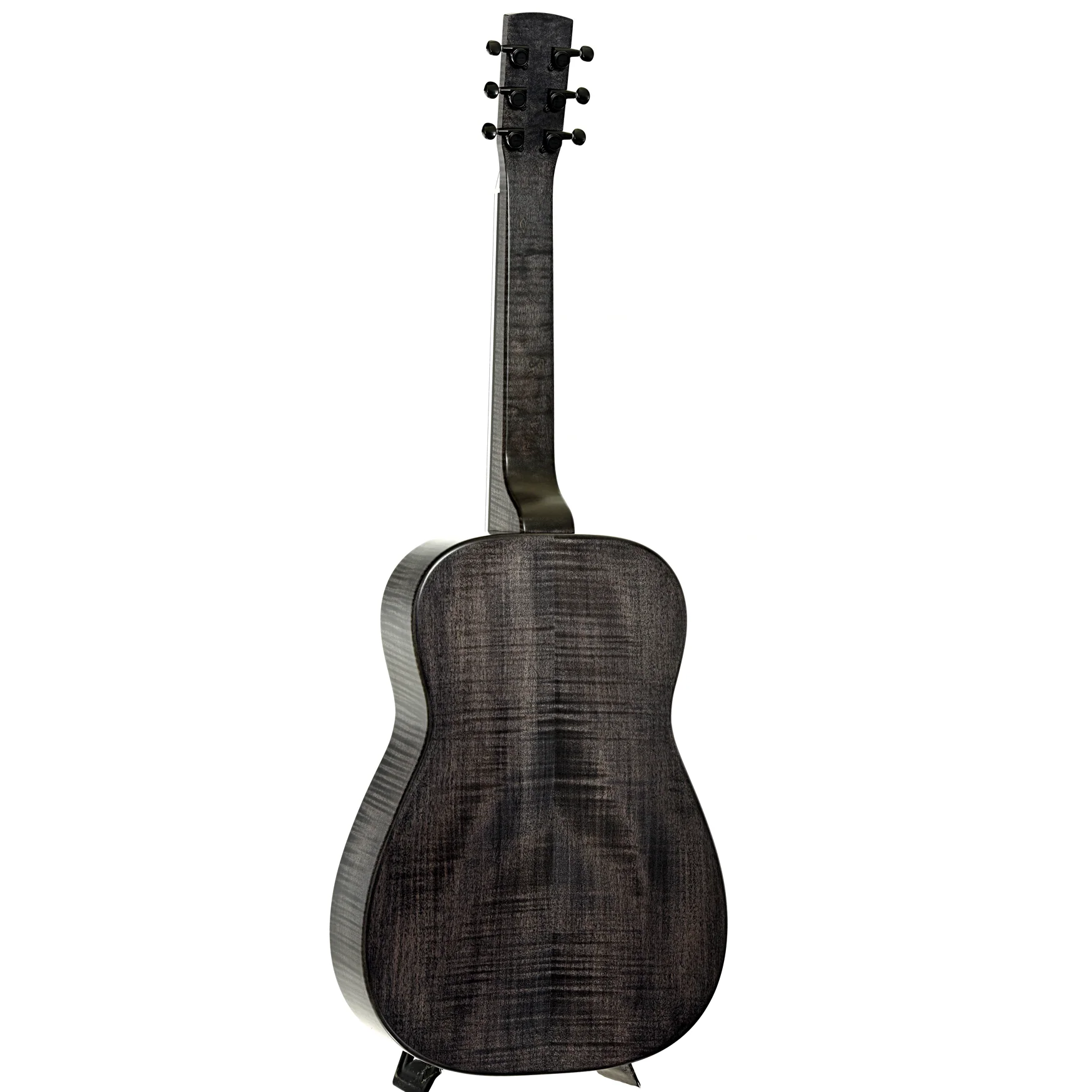 Beard Trailhead Squareneck Resonator Guitar, Black Ice Finish - Image 12