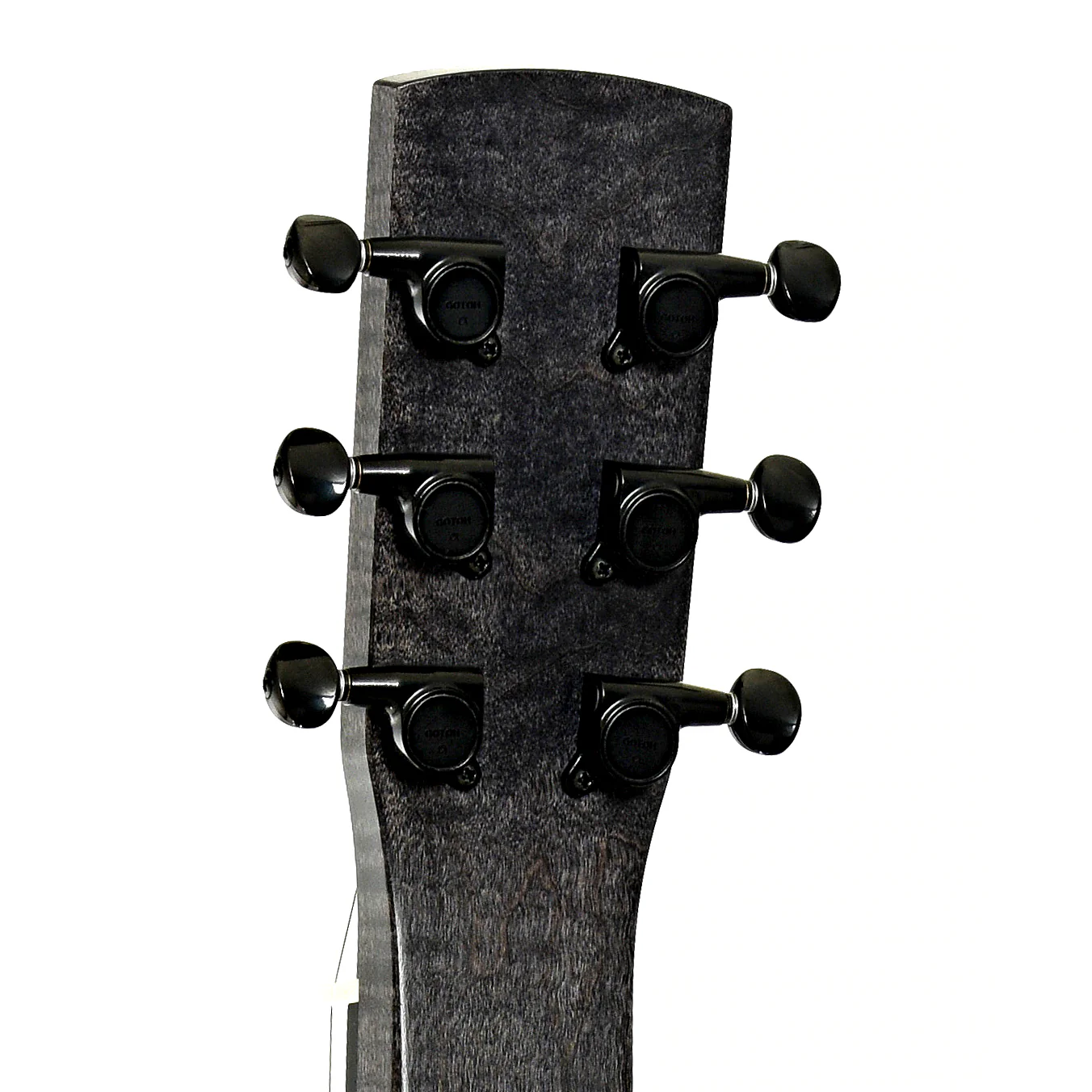 Beard Trailhead Squareneck Resonator Guitar, Black Ice Finish - Image 9