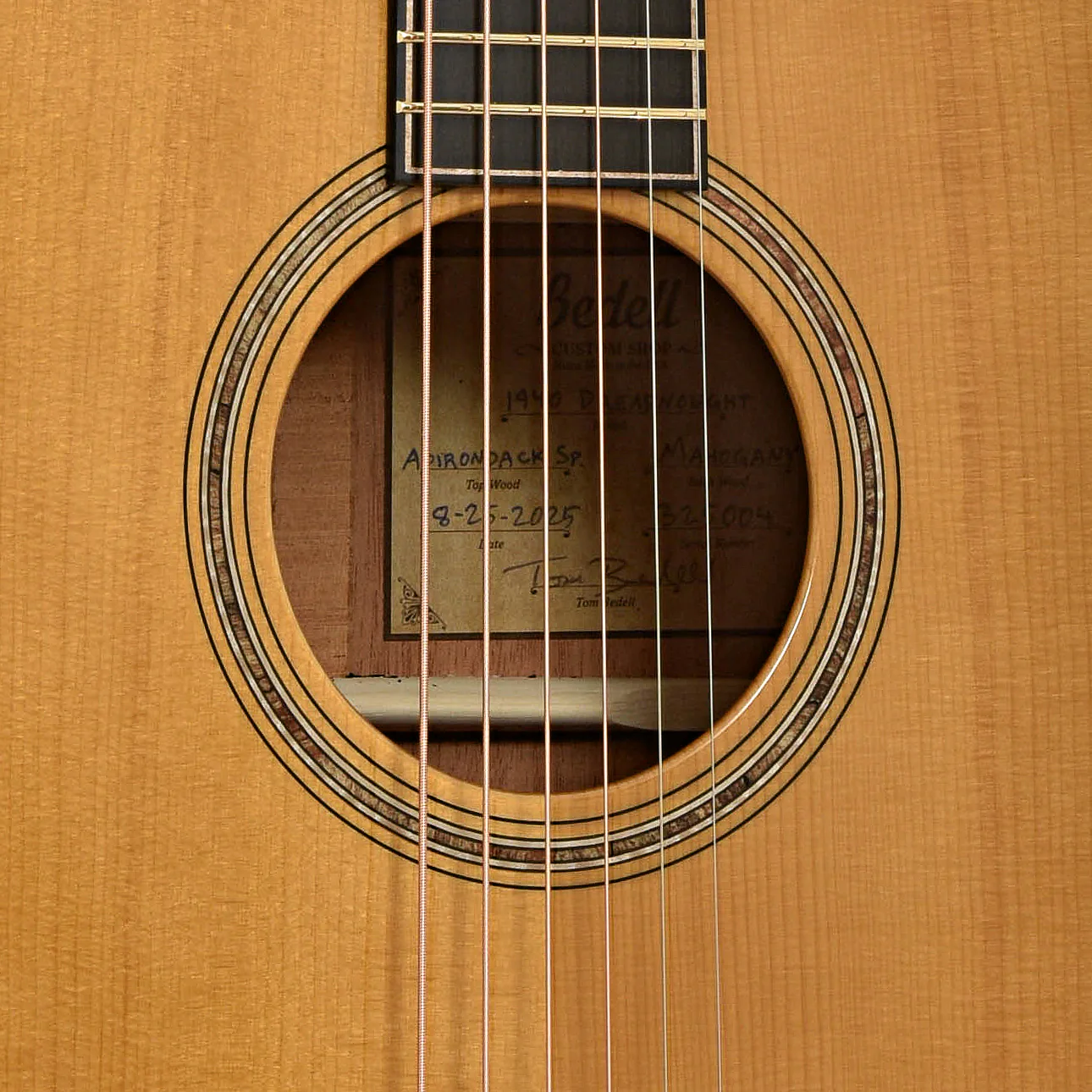 Bedell Special Edition 1940 Dreadnought Acoustic Guitar - Image 6