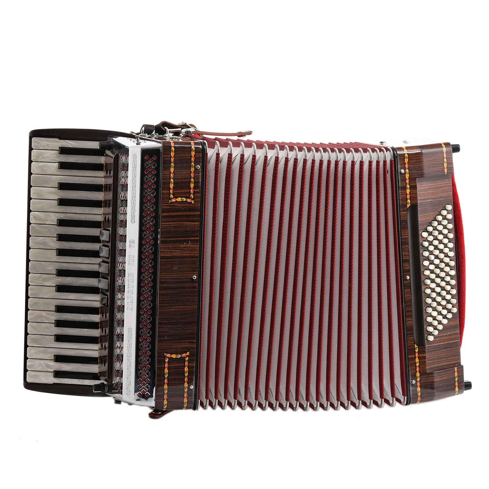Beltuna Alpstar III 72 Keyboard Accordion (c.2001) - Image 2