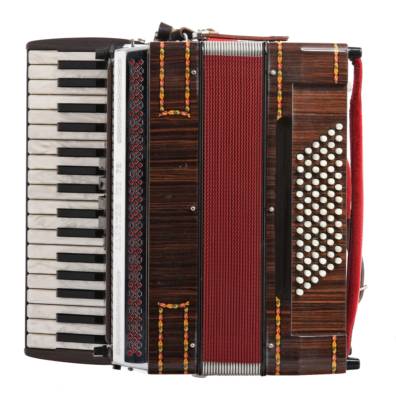 Beltuna Alpstar III 72 Keyboard Accordion (c.2001) - Image 3