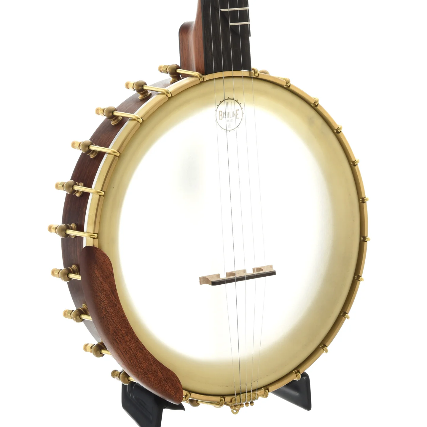 Bishline Okie Openback Banjo & Case - Image 2