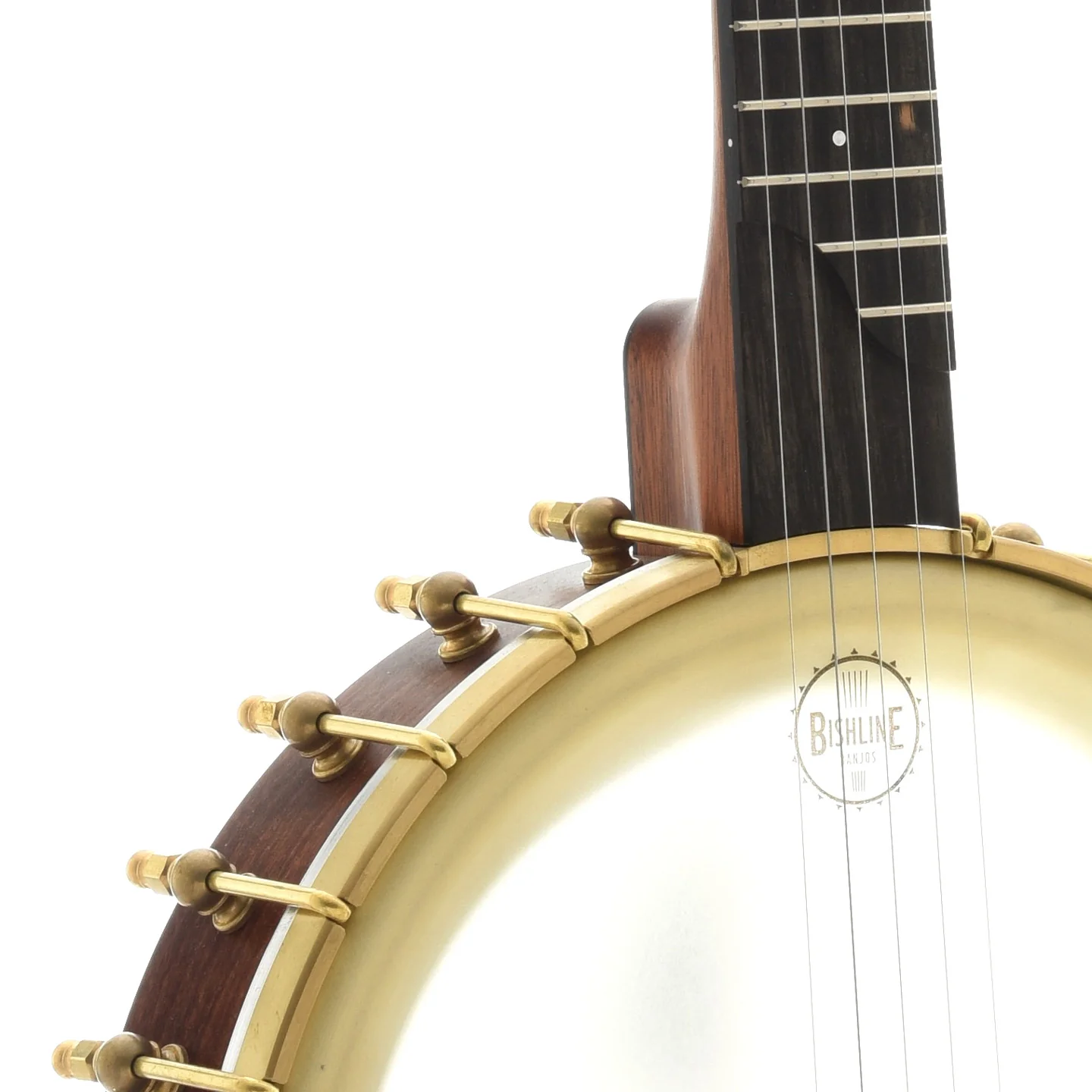 Bishline Okie Openback Banjo & Case - Image 5