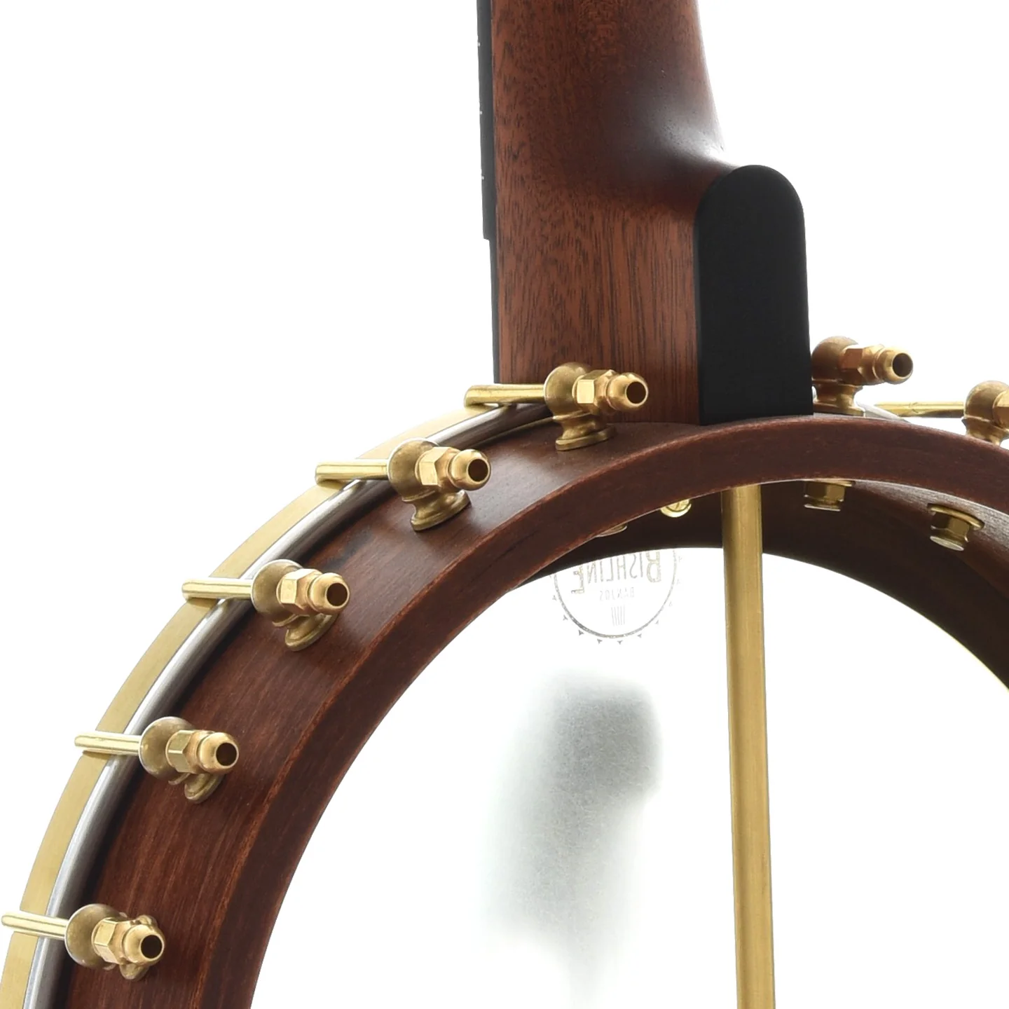 Bishline Okie Openback Banjo & Case - Image 9