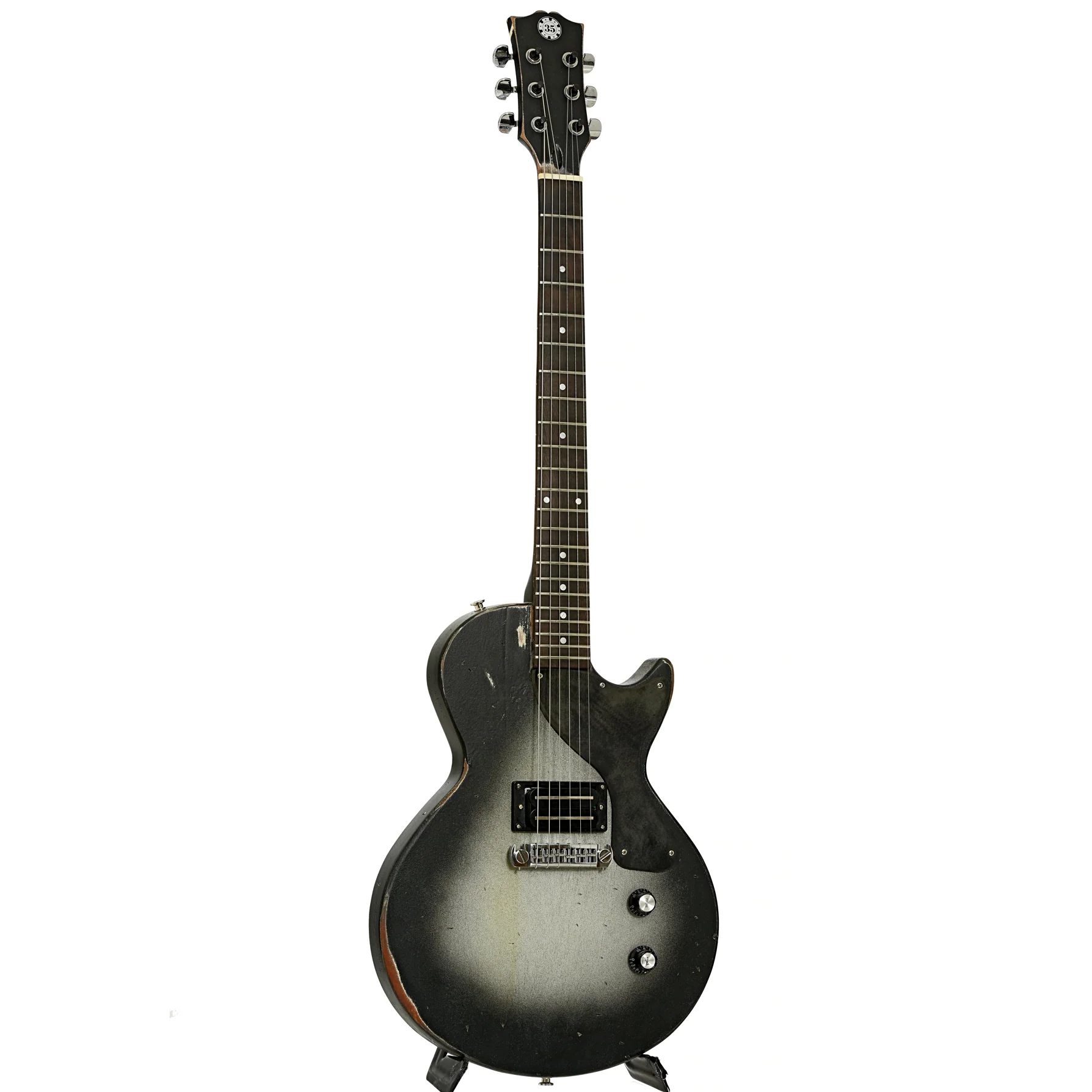 Black 35 Moonburst Jr Electric Guitar (2010s) - Image 3