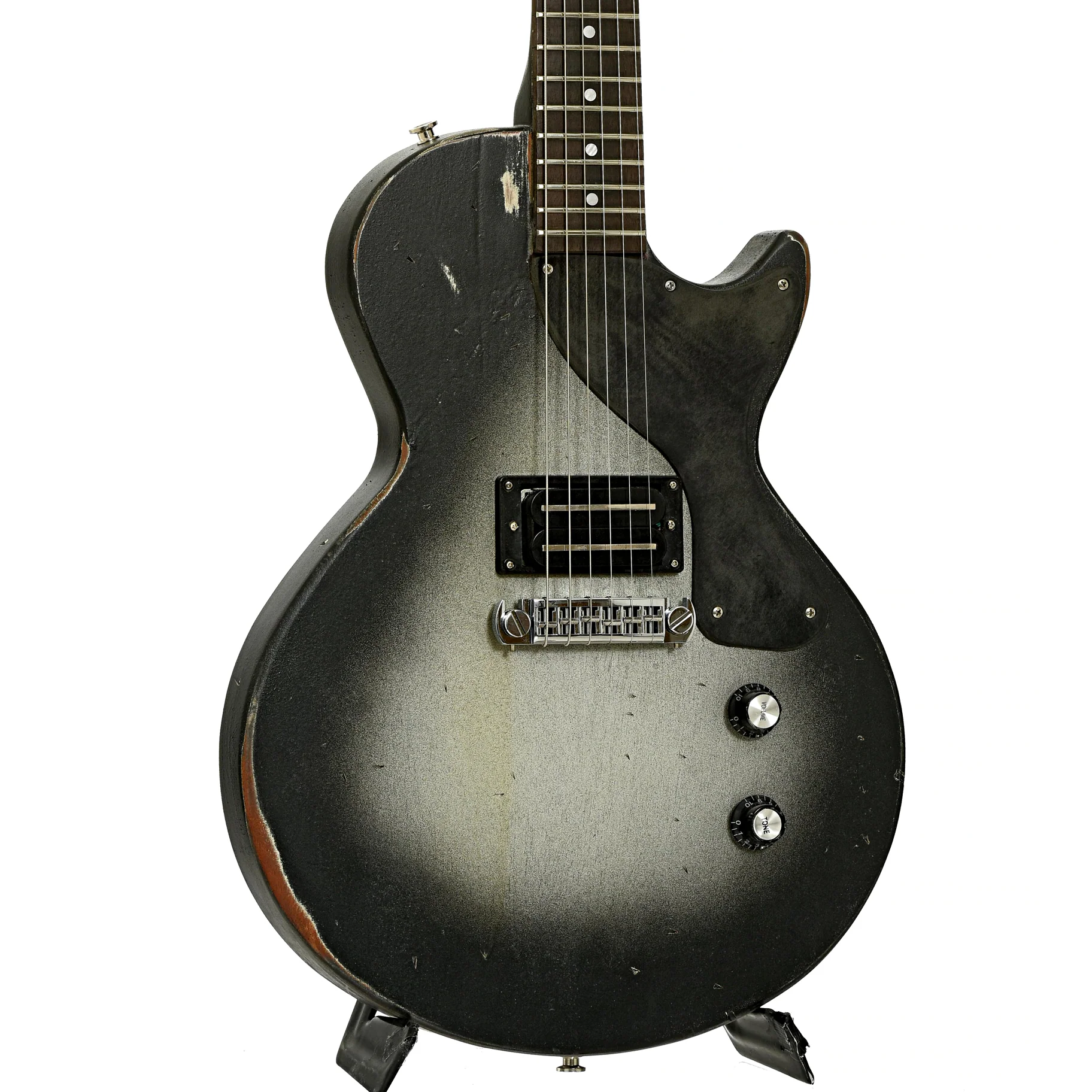 Black 35 Moonburst Jr Electric Guitar (2010s) - Image 4