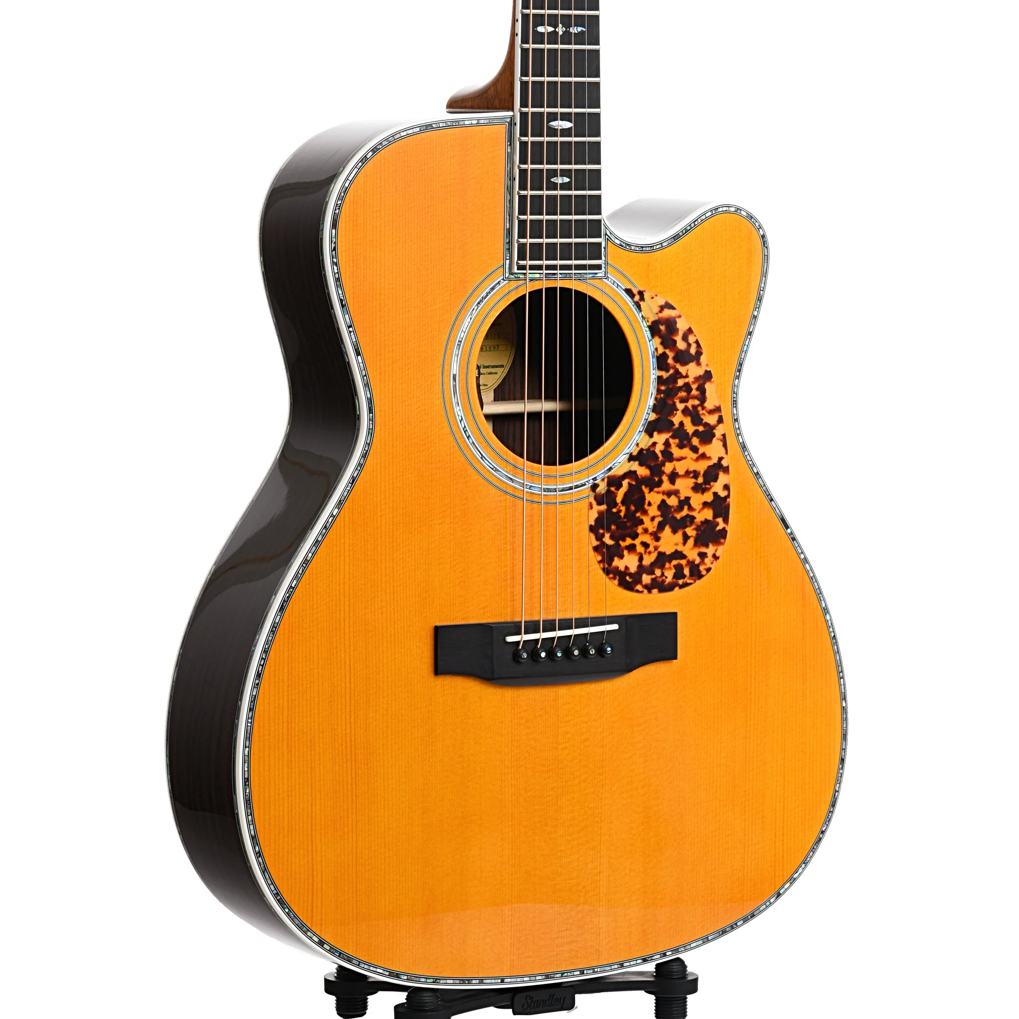 Blueridge Historic Series BR-183CE 000 Acoustic-Electric Guitar & Gigbag - Image 4
