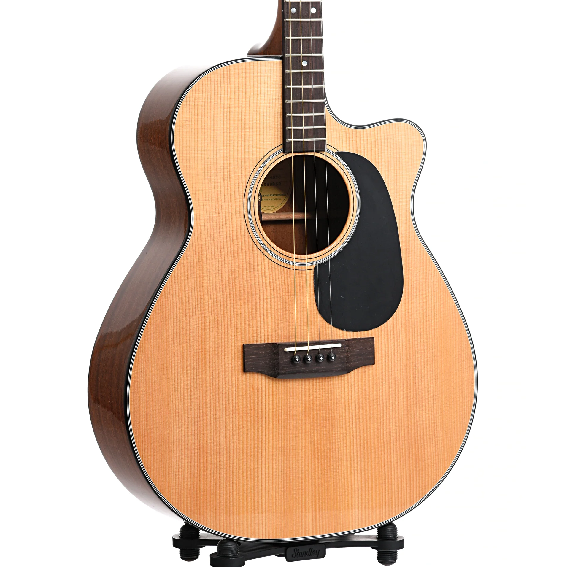 Blueridge Contemporary Series BR-40TCE Tenor Cutaway Acoustic-Electric Guitar & Gigbag - Image 4