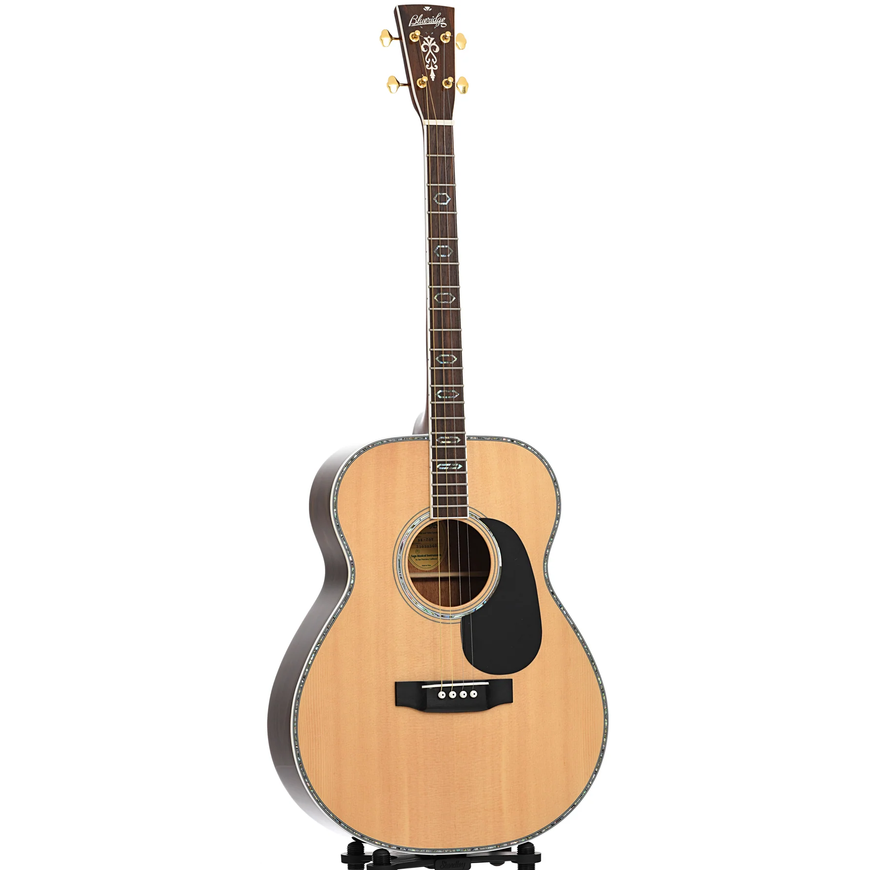 Blueridge Contemporary Series BR-70T Tenor Guitar & Gigbag - Image 4