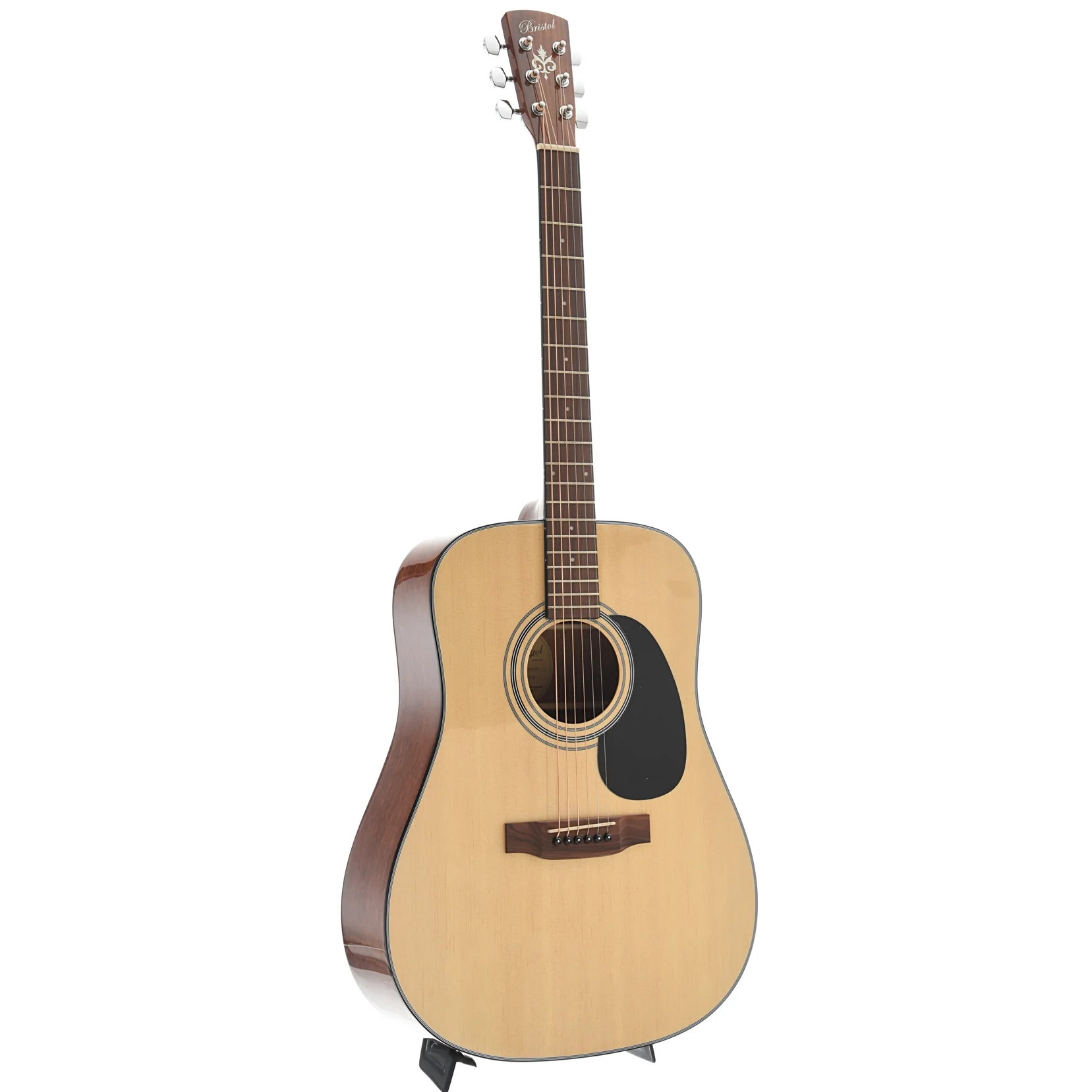 Bristol BD-16 Dreadnought Guitar & Gigbag - Image 11