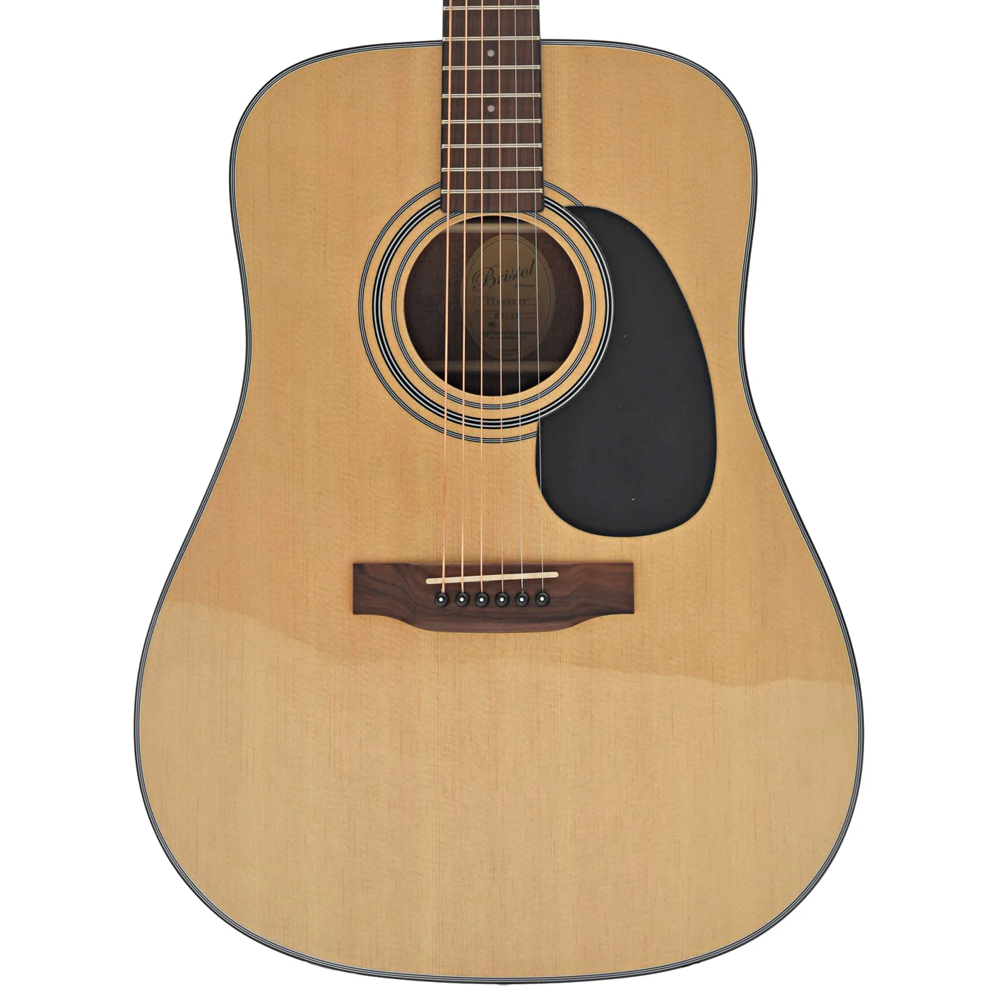 Bristol BD-16 Dreadnought Guitar & Gigbag - Image 3