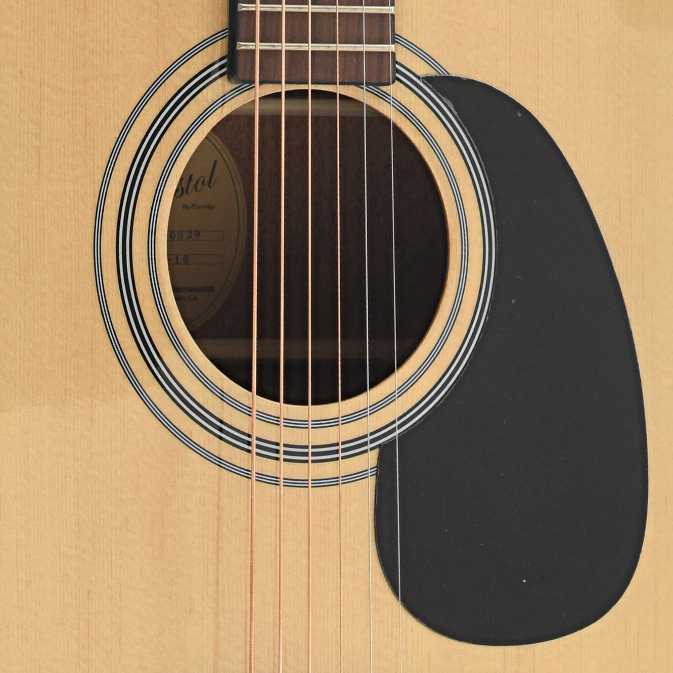 Bristol BD-16 Dreadnought Guitar & Gigbag - Image 5