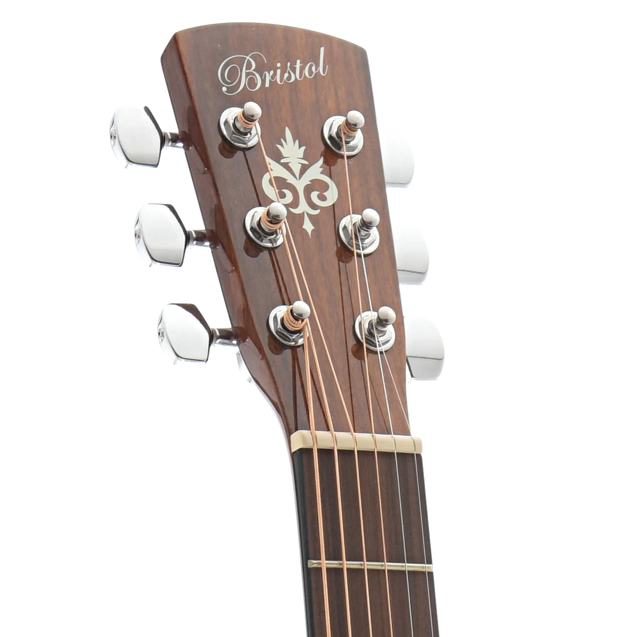 Bristol BD-16 Dreadnought Guitar & Gigbag - Image 7