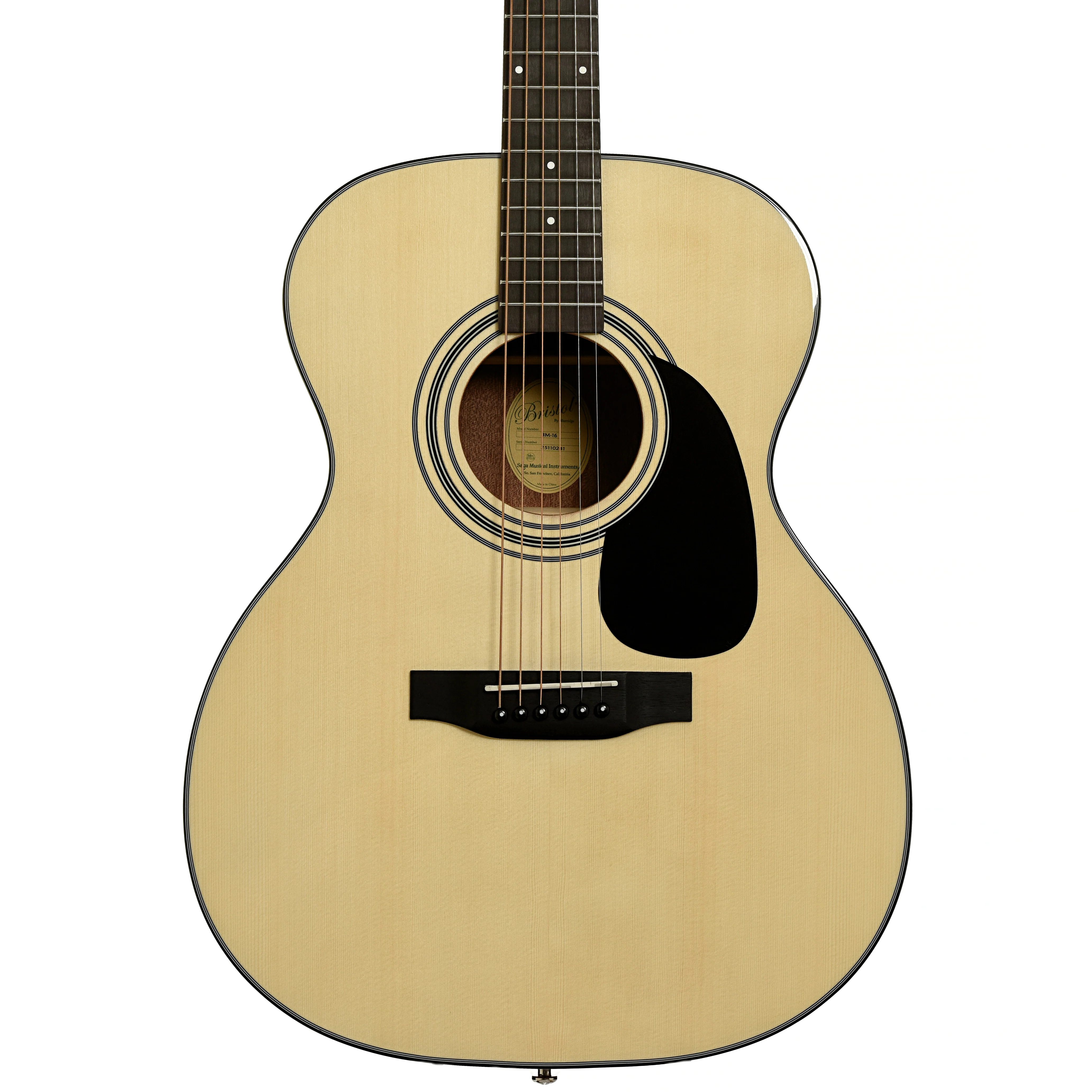 Bristol BM-16 000 Guitar & Gigbag - Image 2