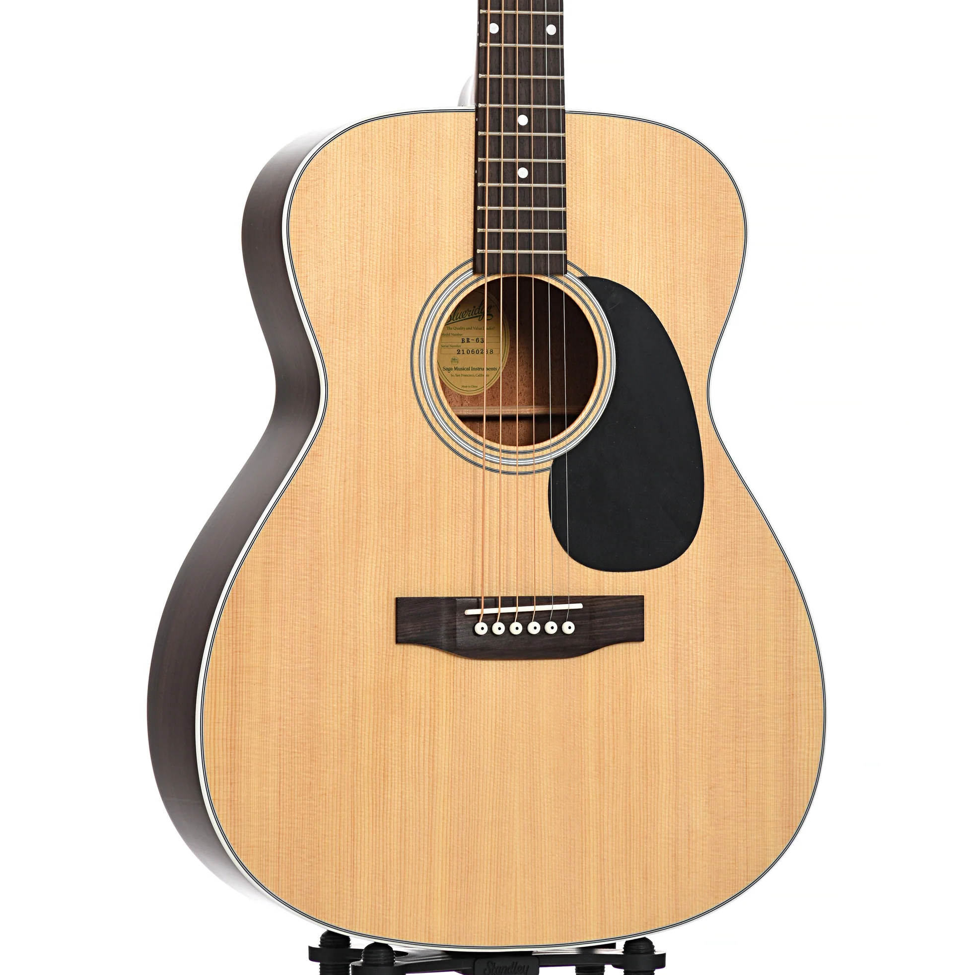 Blueridge Contemporary Series BR-63 000 Acoustic Guitar & Gigbag - Image 4
