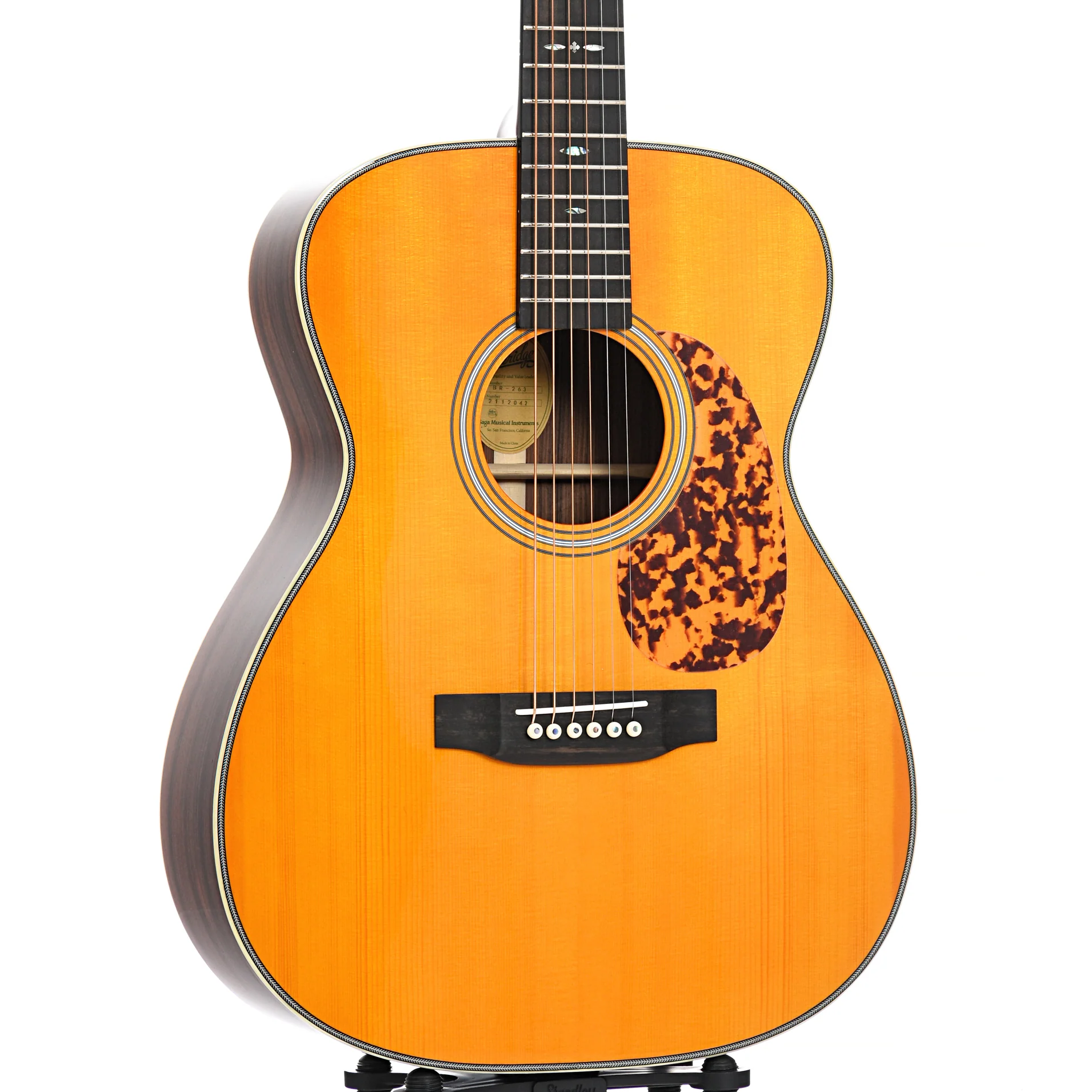 Blueridge Prewar Series BR-263 000 Acoustic Guitar & Gigbag - Image 4