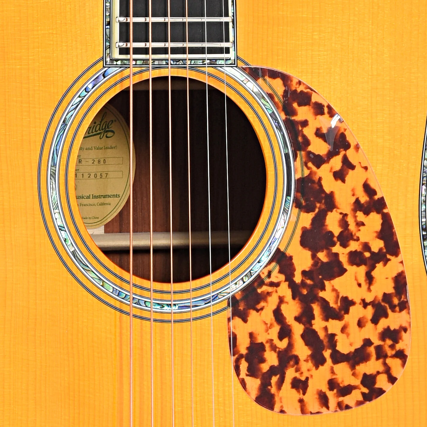 Blueridge Prewar Series BR-280 Dreadnought Guitar - Image 5