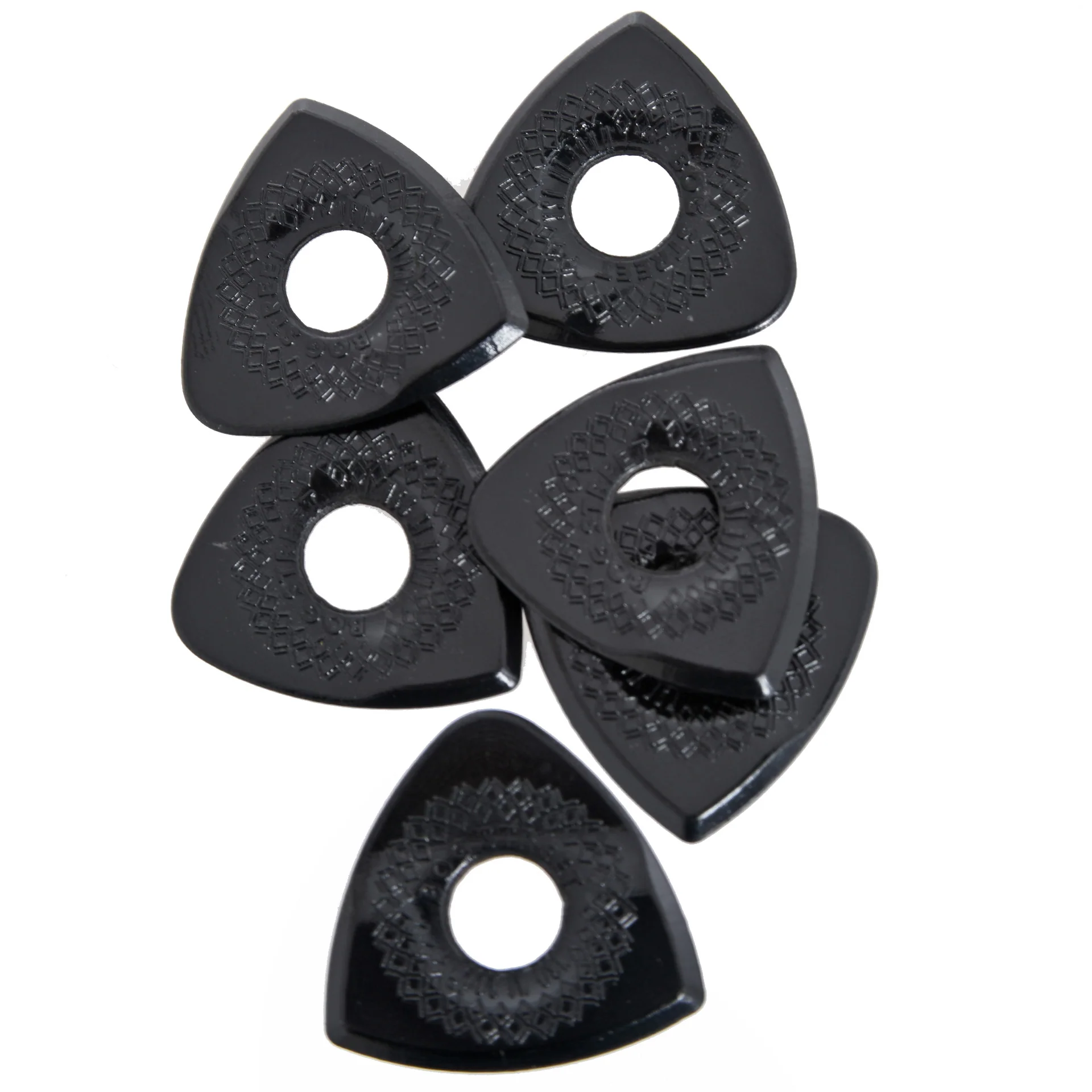 Bog Street Axe Blade Ultem-Tak Heavy Triangle Picks, Pack of 6 - Image 3