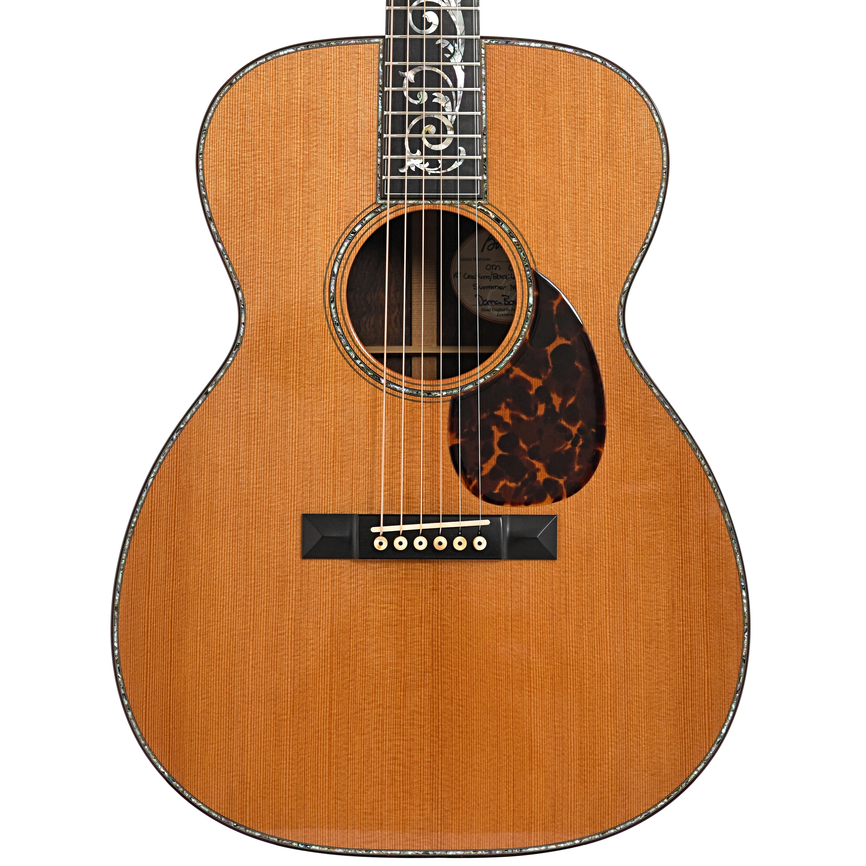 Bourgeois Style 42 Brazilian Custom OM Acoustic Guitar (2015) - Image 3