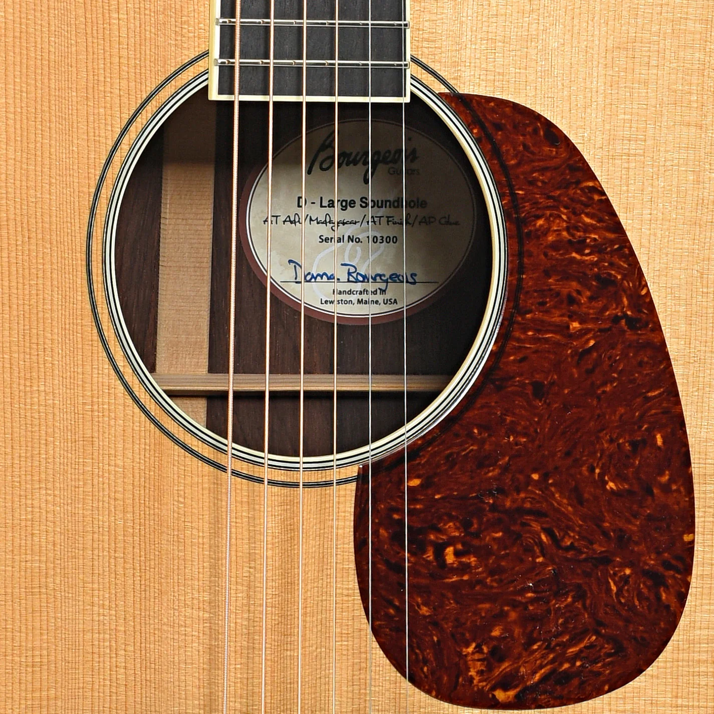 Bourgeois D Large Soundhole AT AP Madagascar (2023) - Image 6