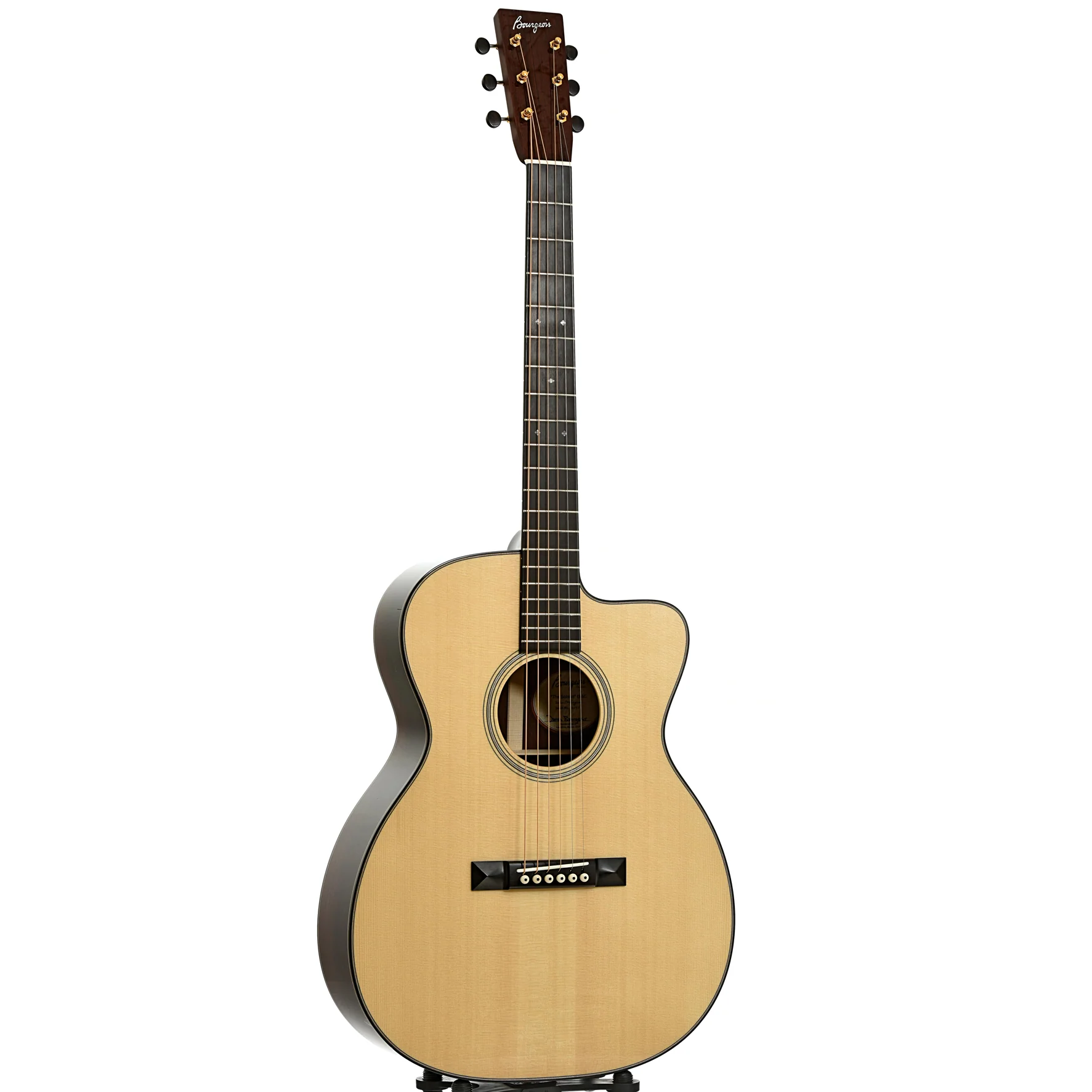 Bourgeois Legacy Series Soloist OM Cutaway Acoustic Guitar - Image 3