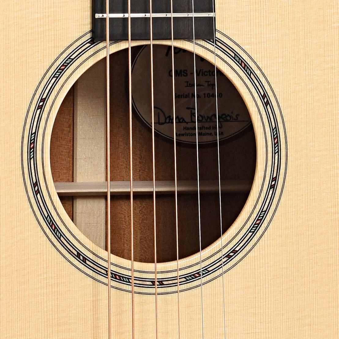 Bourgeois Legacy Series Victorian OMS Acoustic Guitar - Image 6