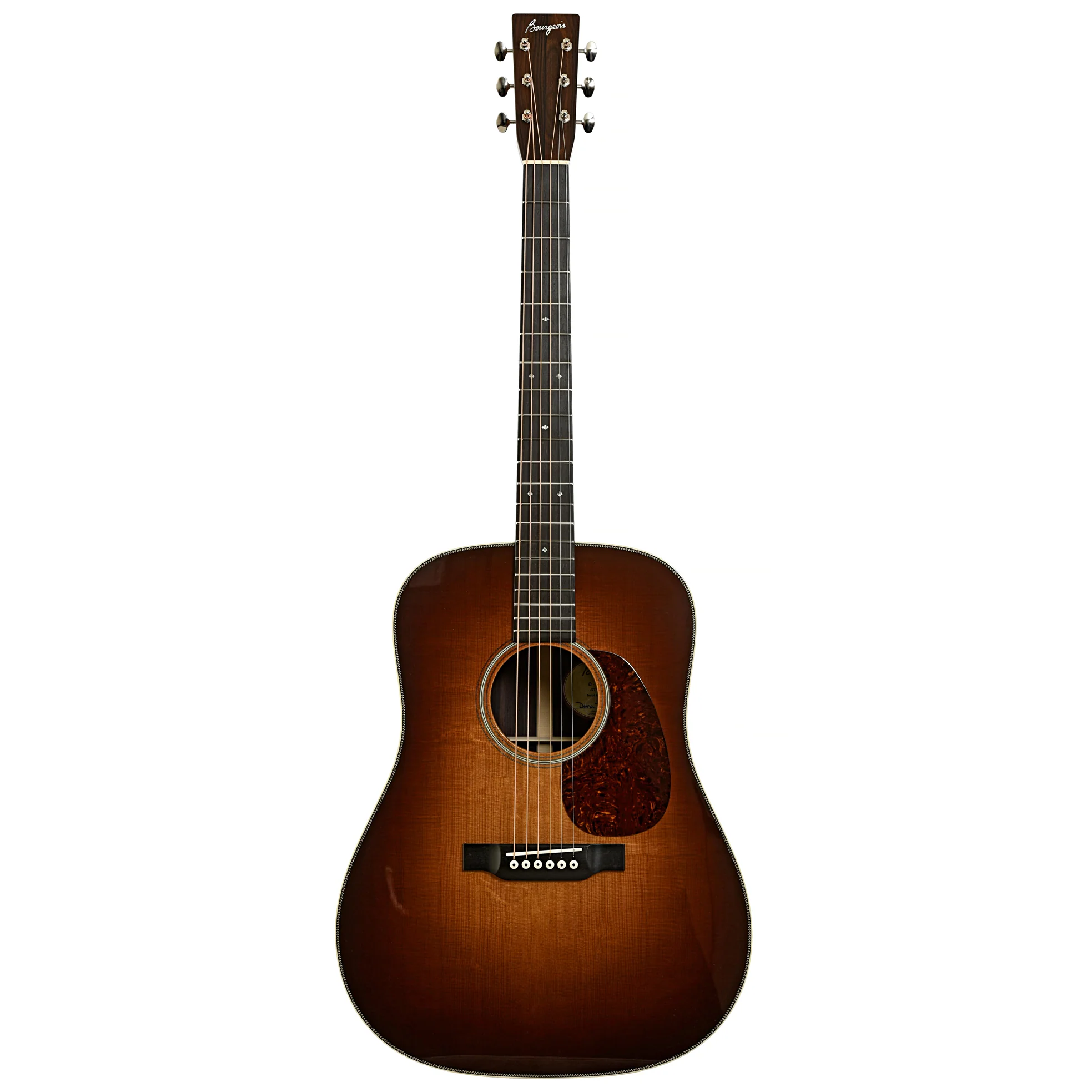 Bourgeois Custom Vintage Dreadnought Acoustic Guitar, Sunburst Top - Image 14