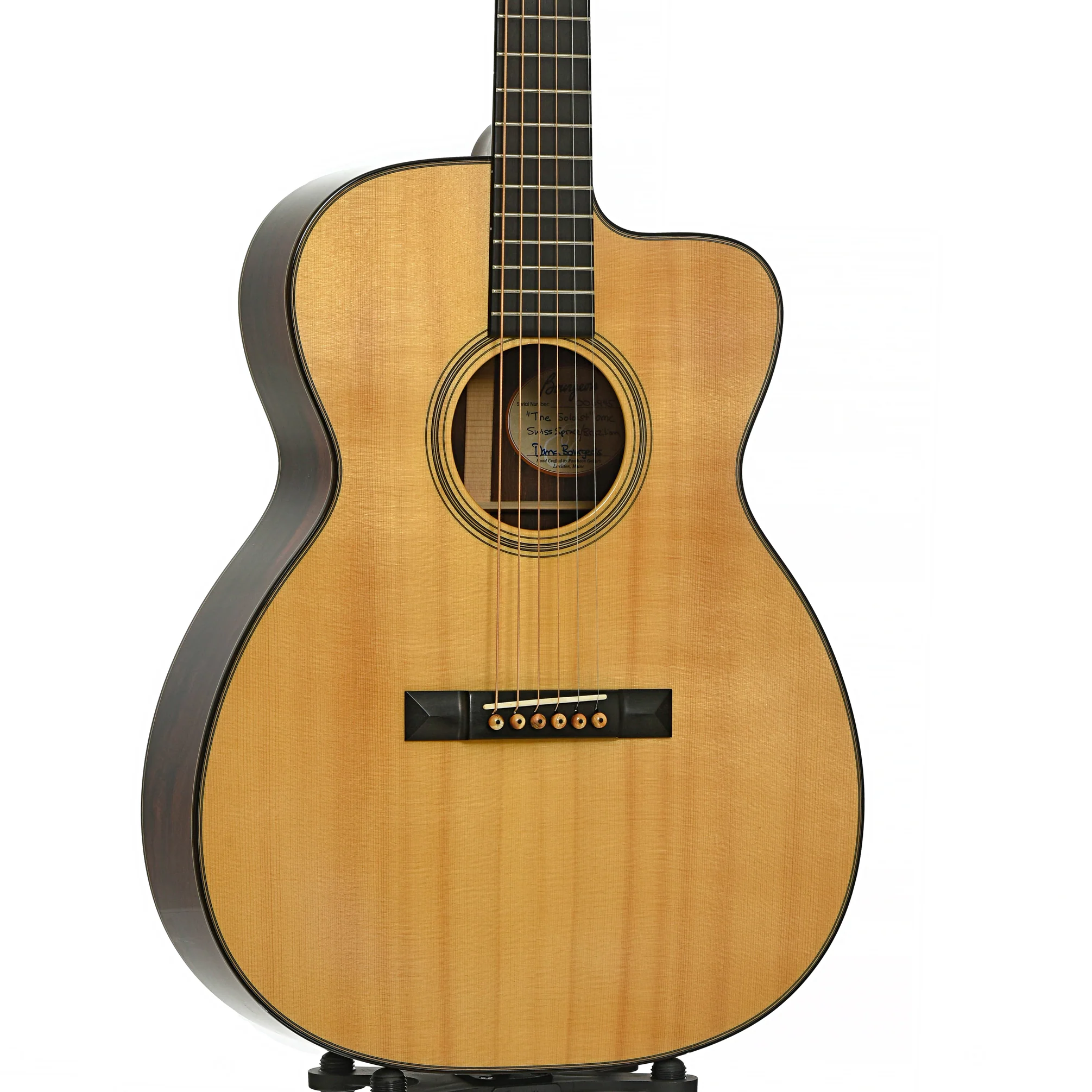Bourgeois The Soloist OMC Acoustic Guitar (2014) - Image 4