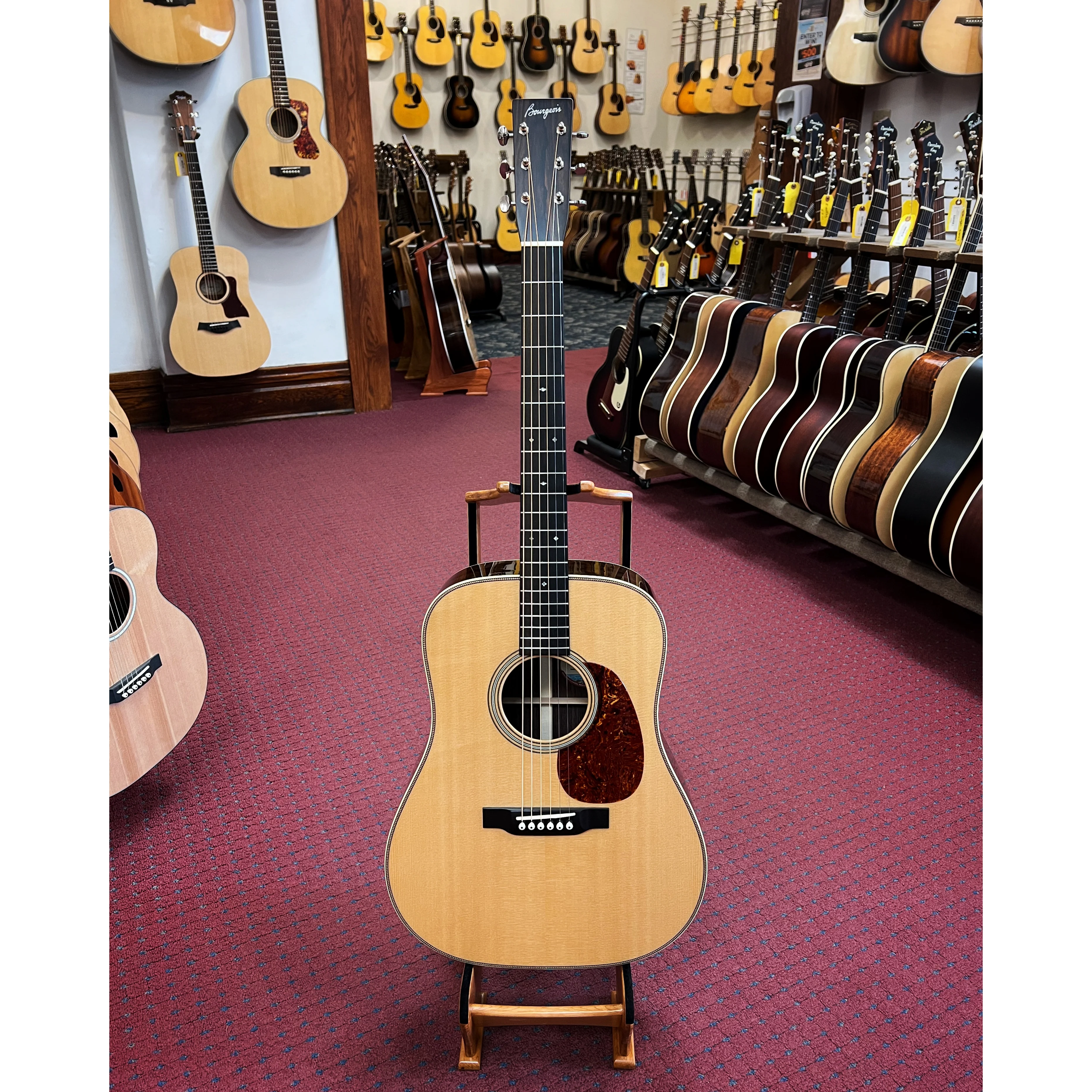 Bourgeois Touchstone Series Vintage/TS Dreadnought Acoustic Guitar - Image 3